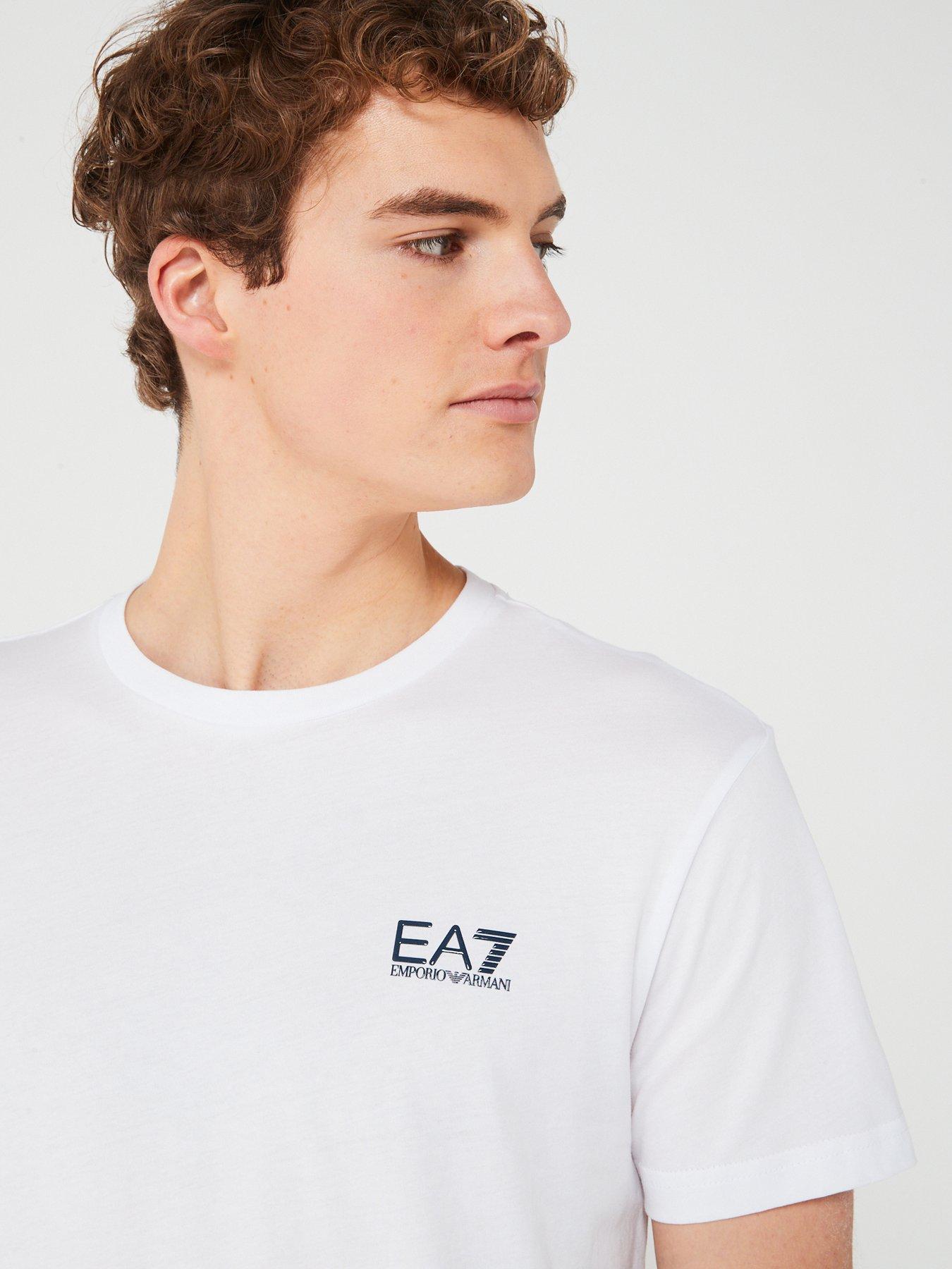 Image 4 of 4 of EA7 Emporio Armani Core ID Logo T-Shirt - White