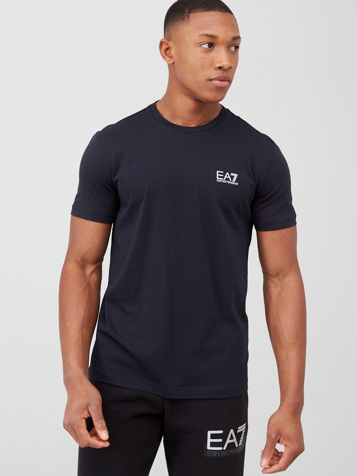 EA7 Emporio Armani Core ID Logo T-Shirt - Black 