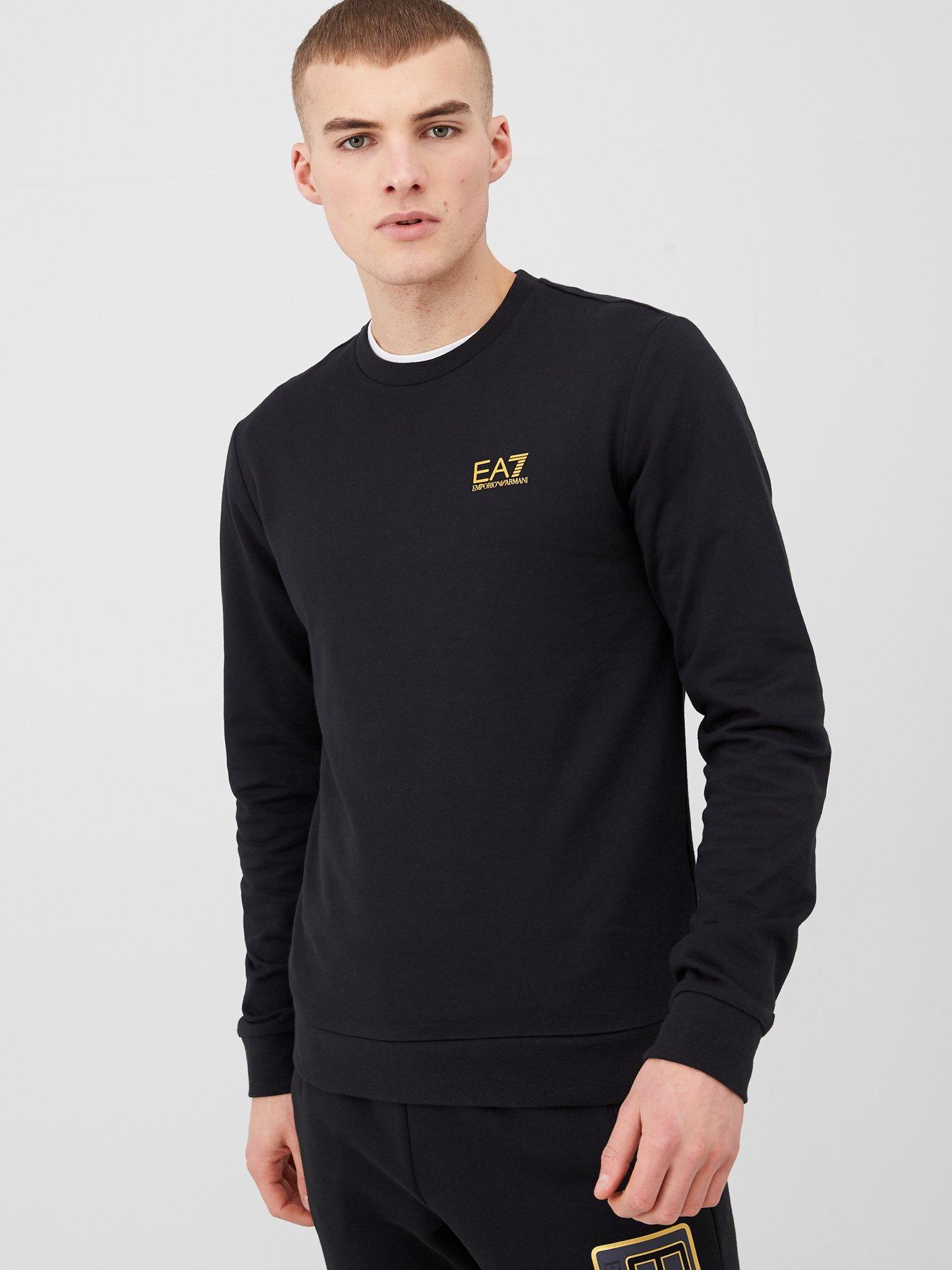 ea7 black sweatshirt