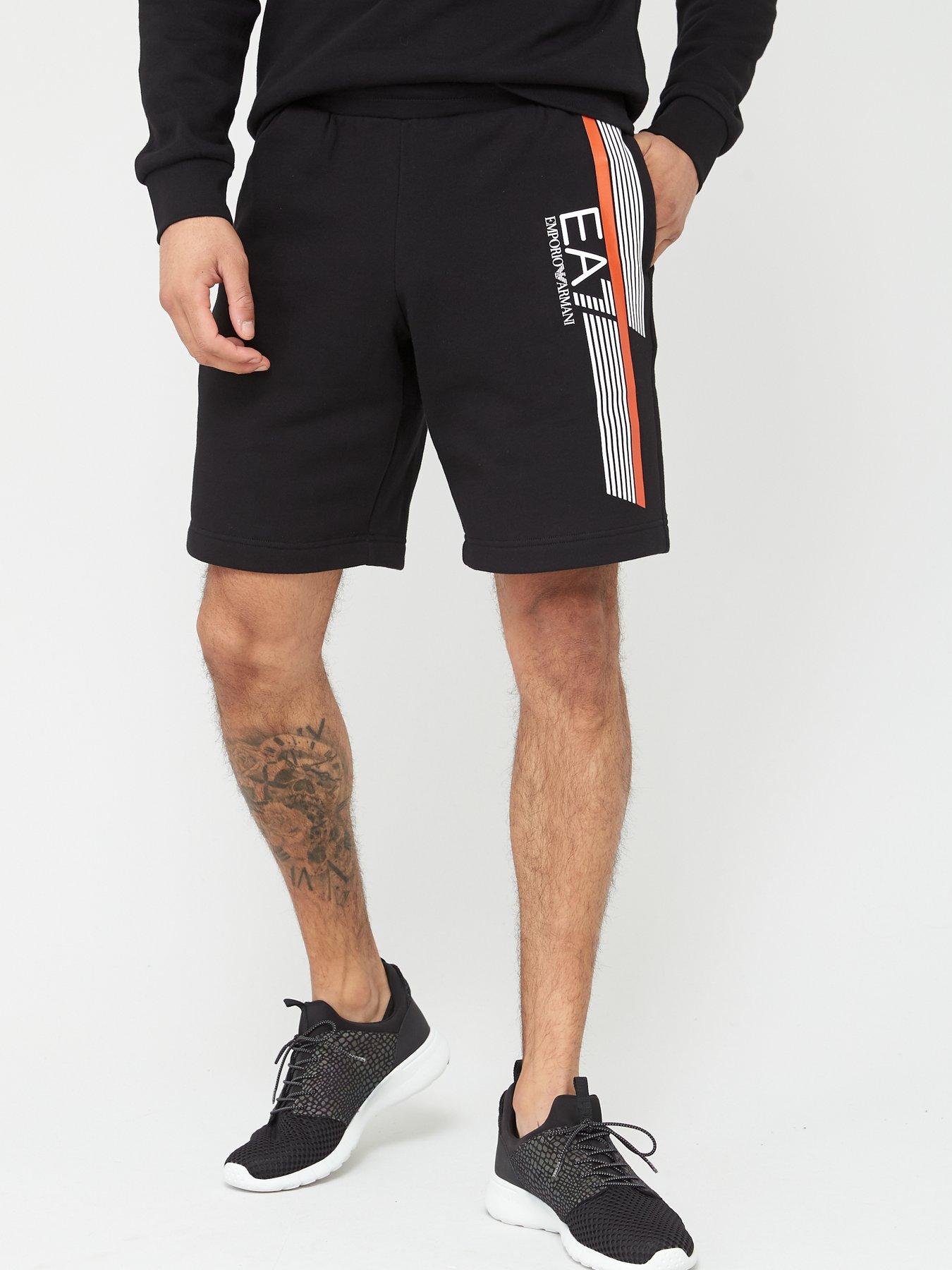 Ea7 Emporio Armani 7 Lines Logo Jersey Shorts review