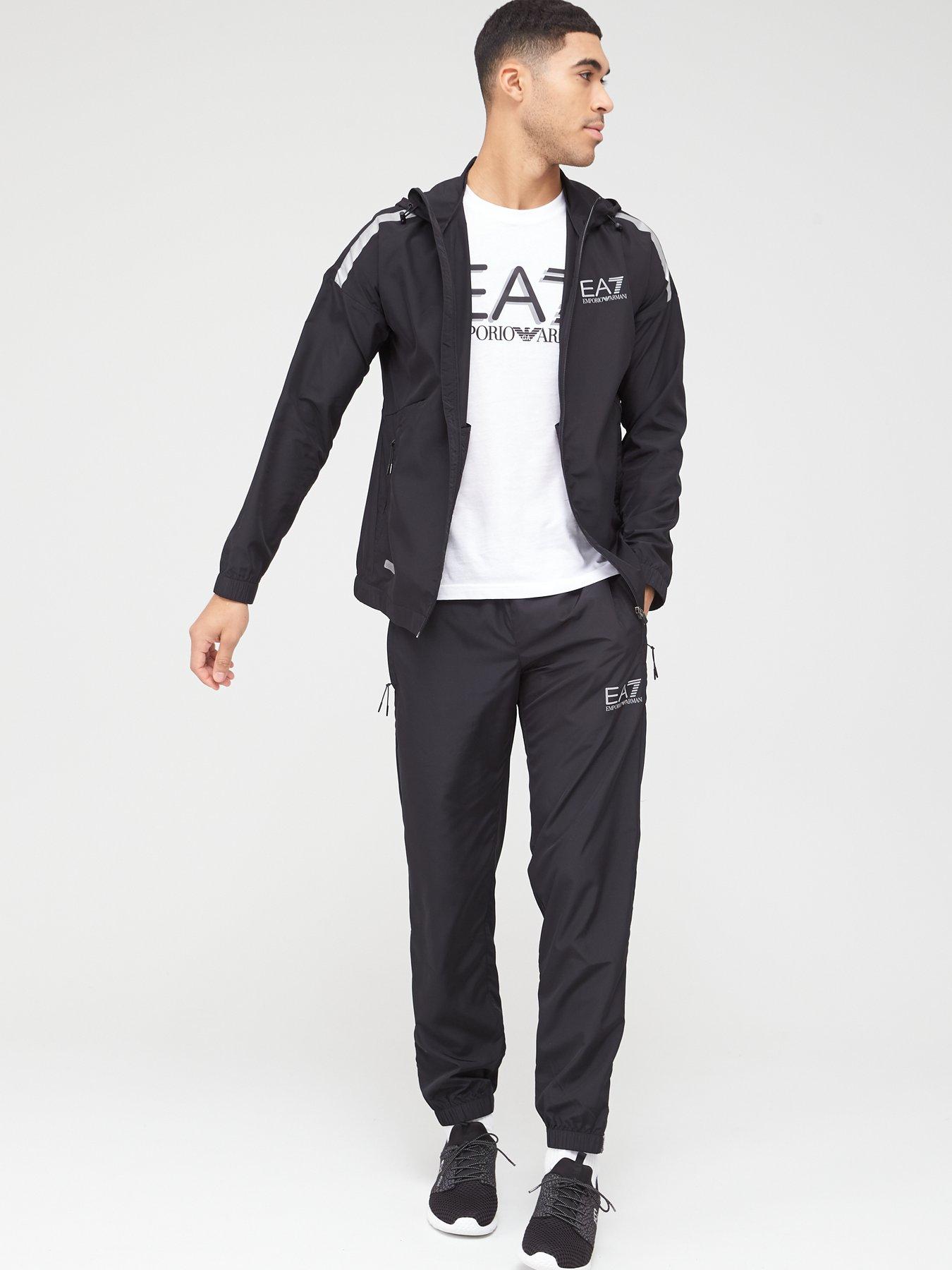 reflective ea7 jacket