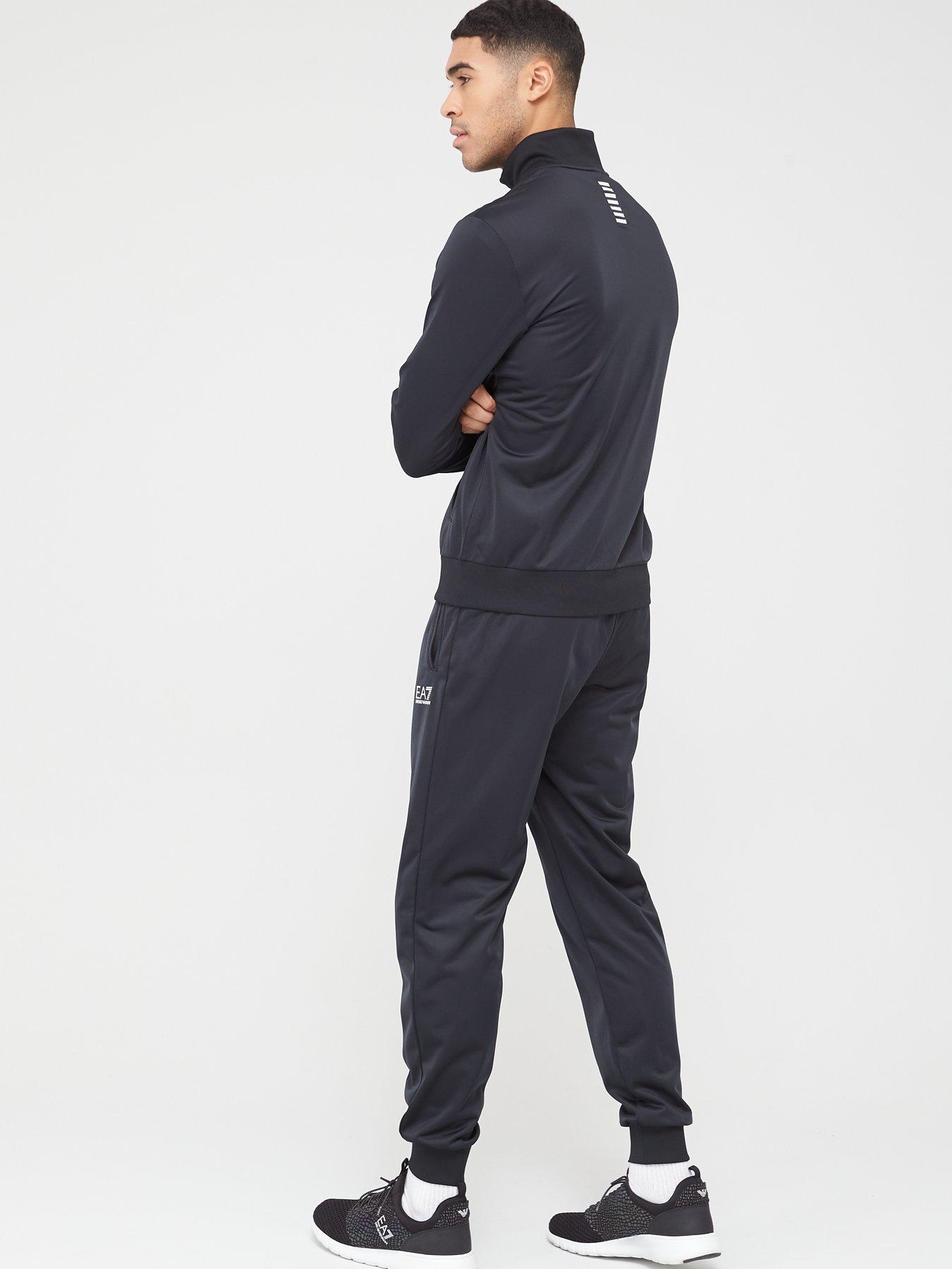 EA7 Emporio Armani Core Id Tracksuit - Black | Very.co.uk