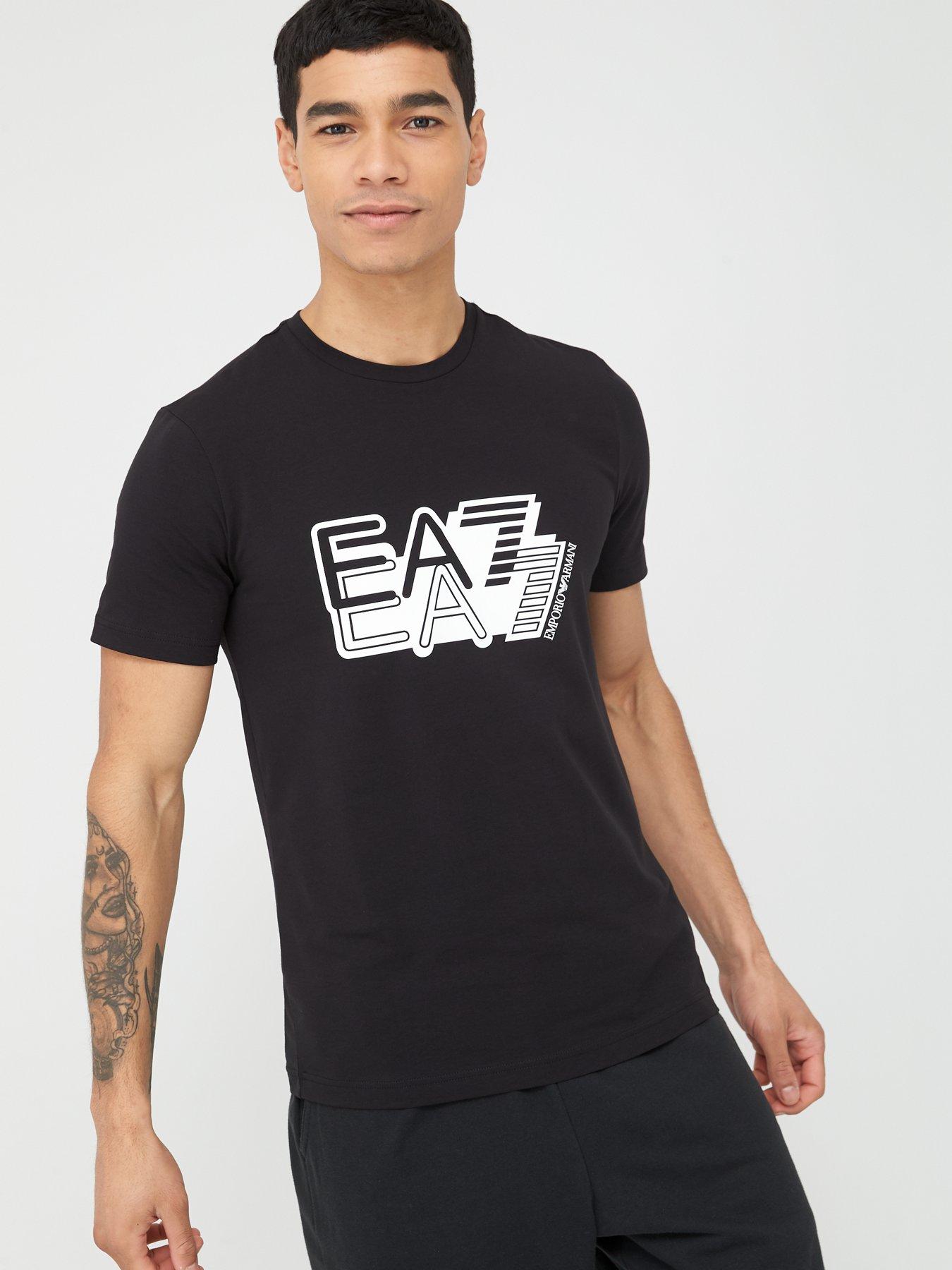 Ea7 Emporio Armani Special Rubberised Logo T-Shirt review