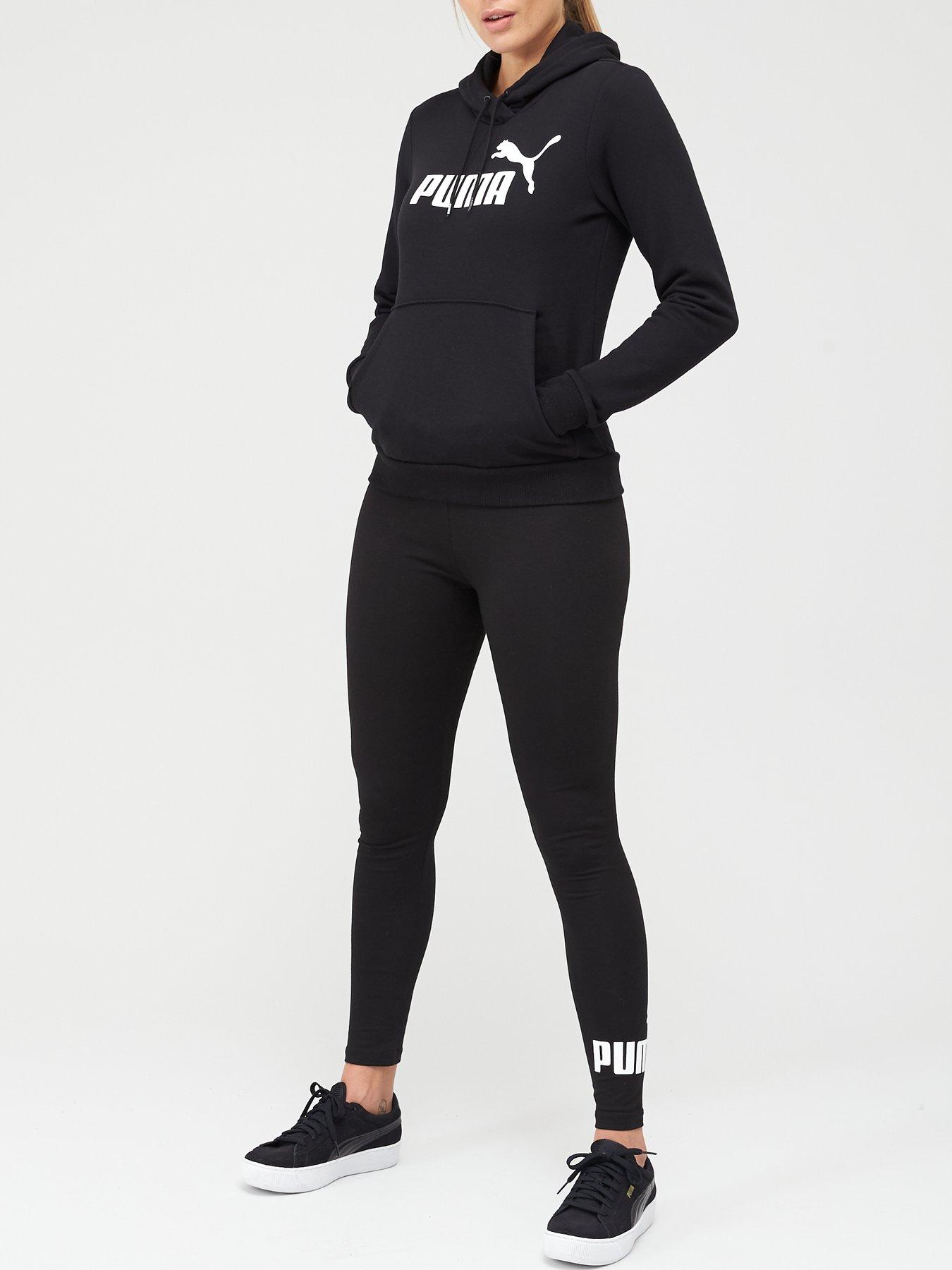 Women's Essential Fleece Hoodie Black