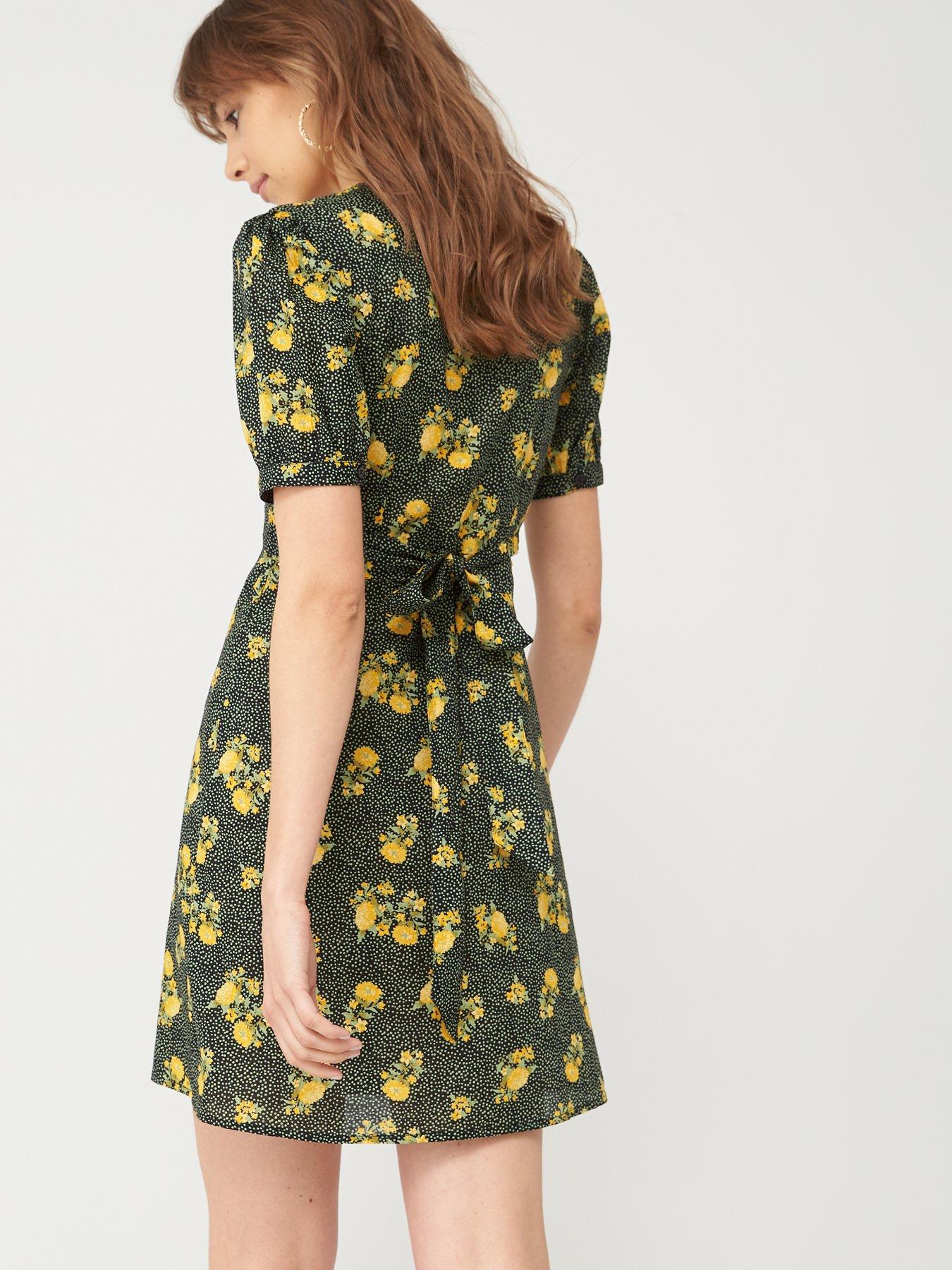 cotton wrap dress uk