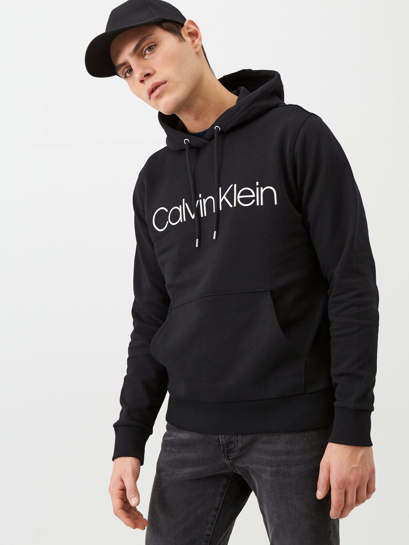 Calvin Klein Jeans ASOS Exclusive Iconic Monogram Hoodie In Black ...