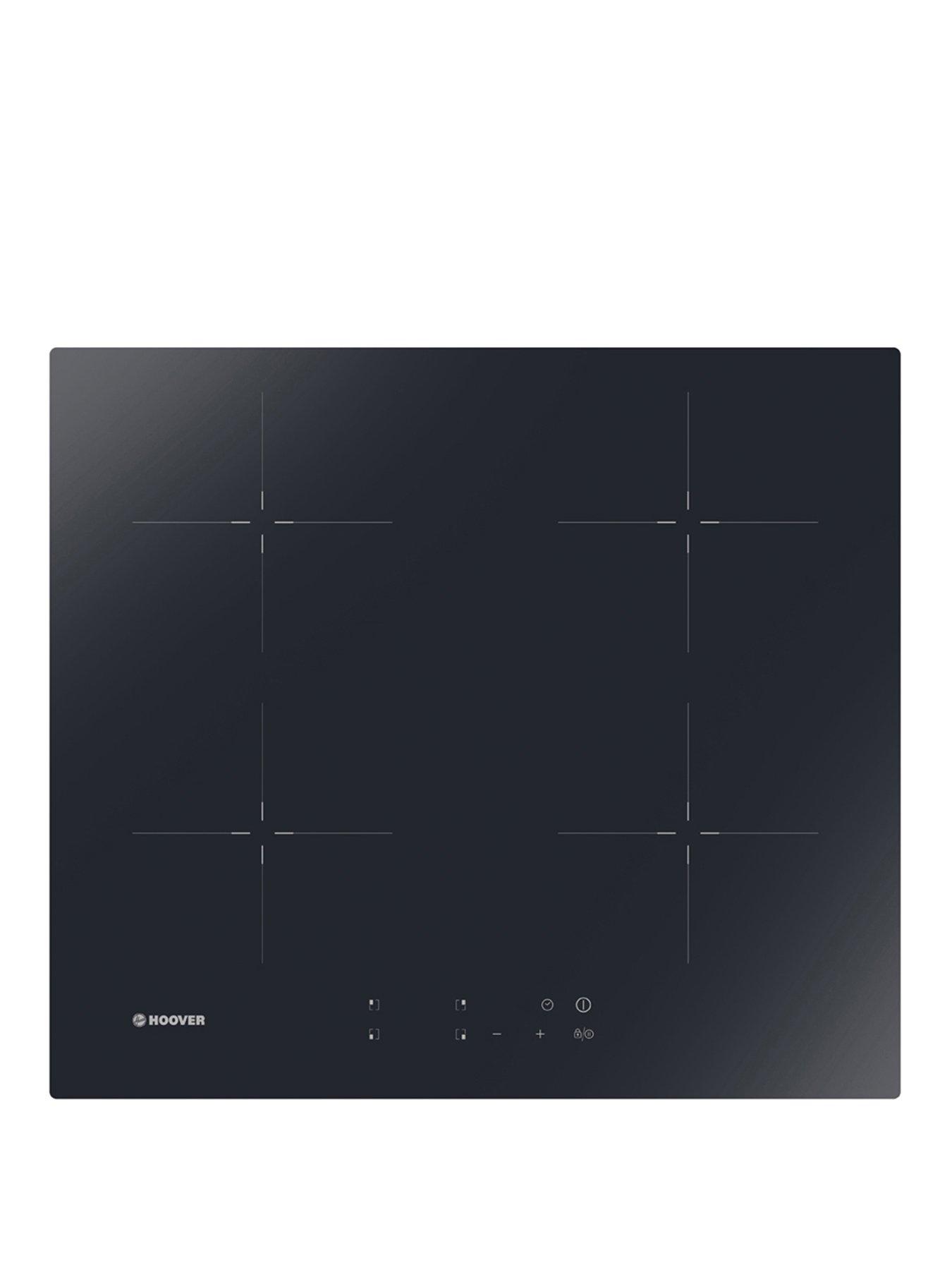 Product photograph of Hoover H-hob 300 Hic642 60cm Induction Hob With 4 Booster Zones Front Touch Controls - Black Glass - Hob With Installation from very.co.uk