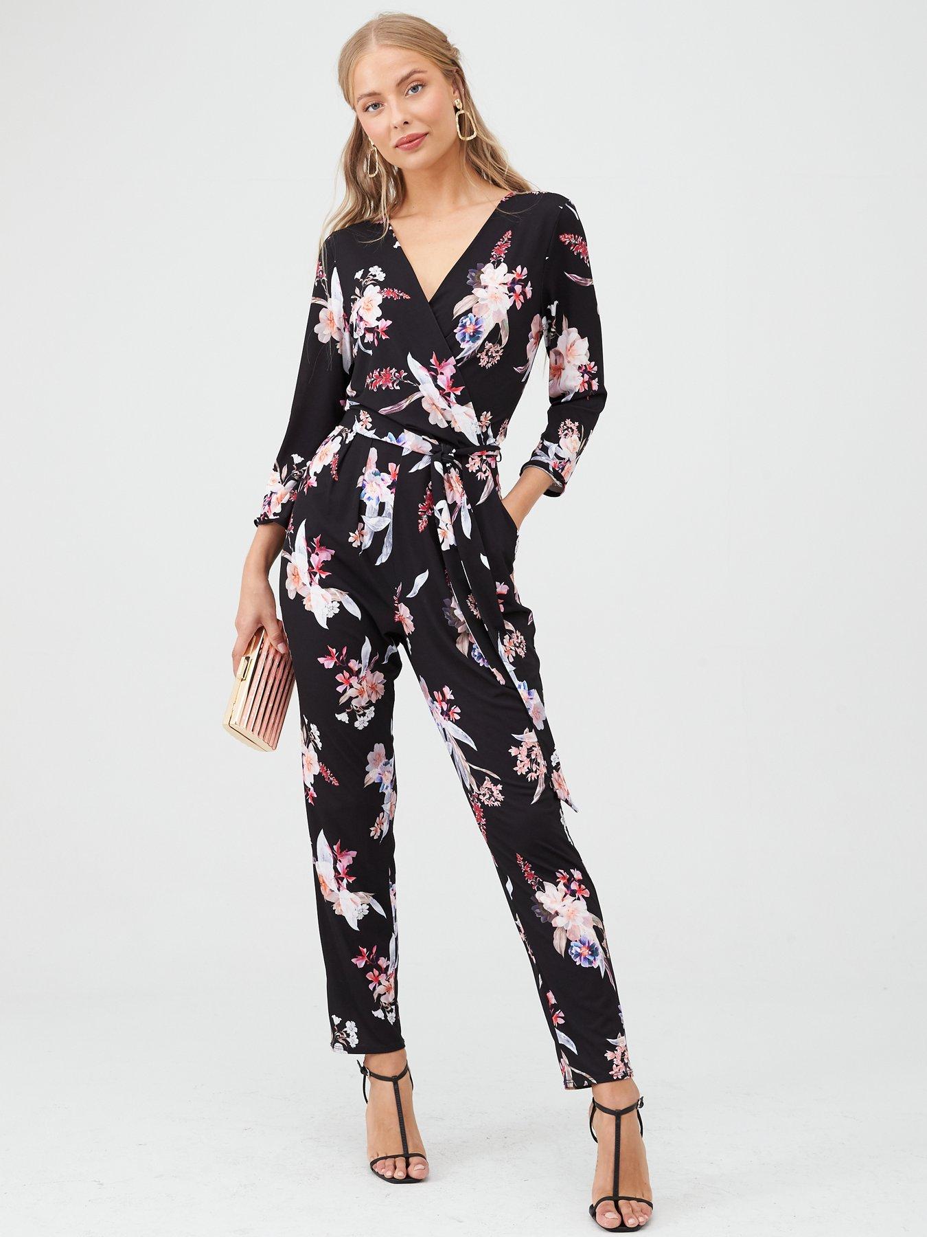 black jumpsuit wallis