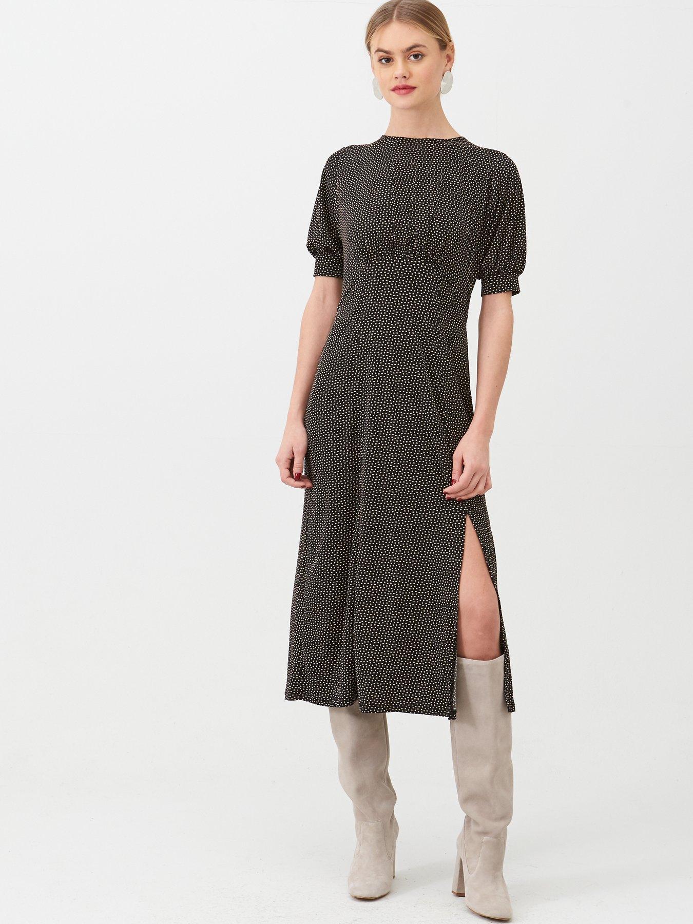 empire line midi dress uk