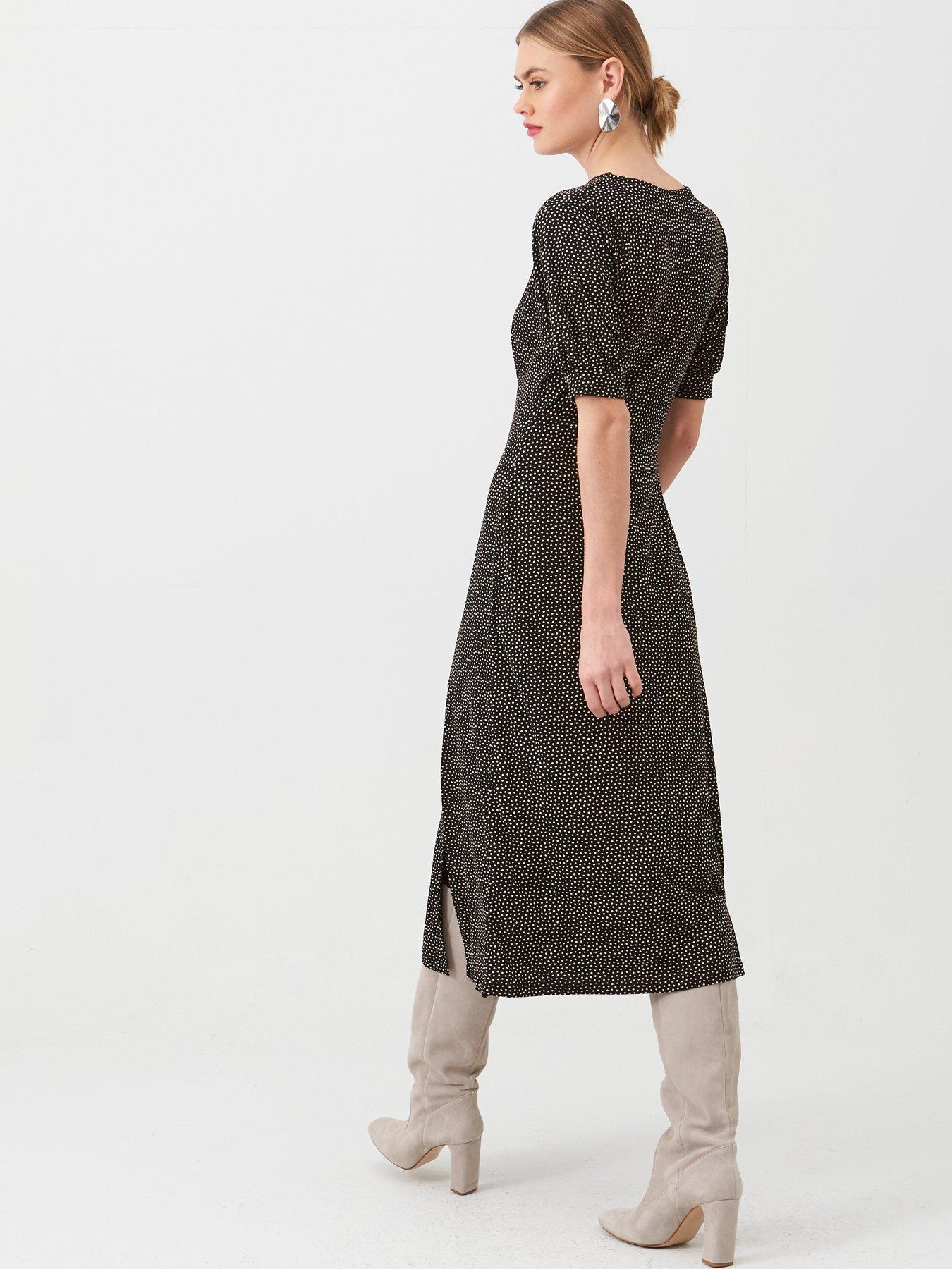 empire line midi dress uk