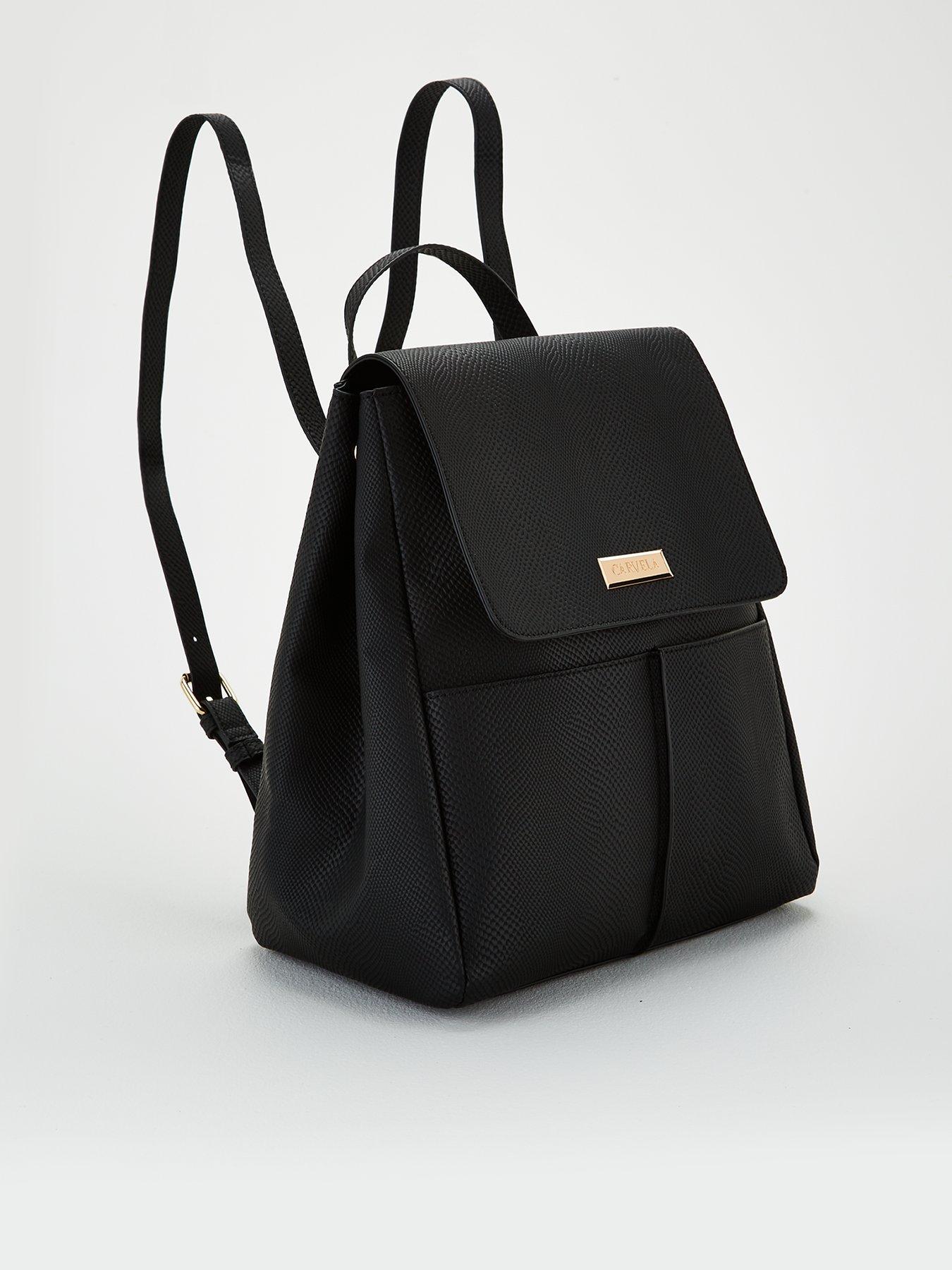 carvela backpack black