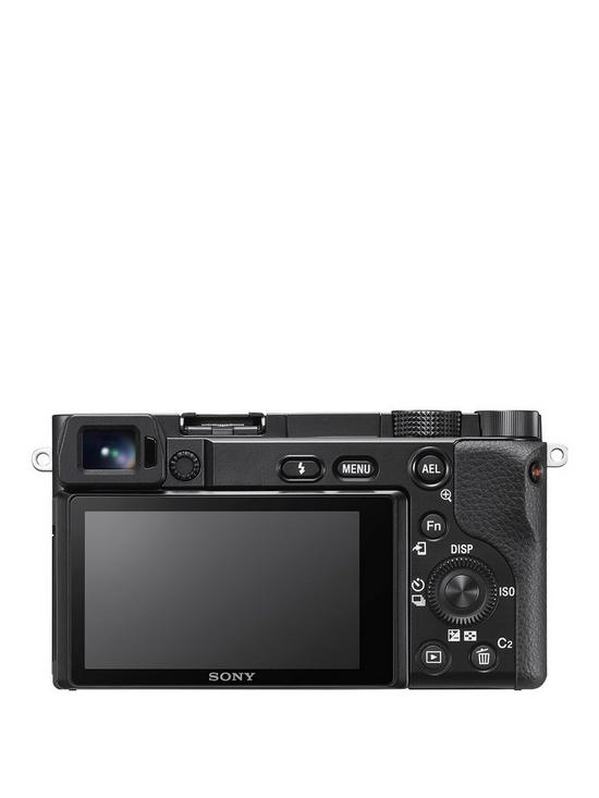 stillFront image of sony-alpha-ilce6100ybcec-mirrorless-aps-c-camera-with-002-sec-af