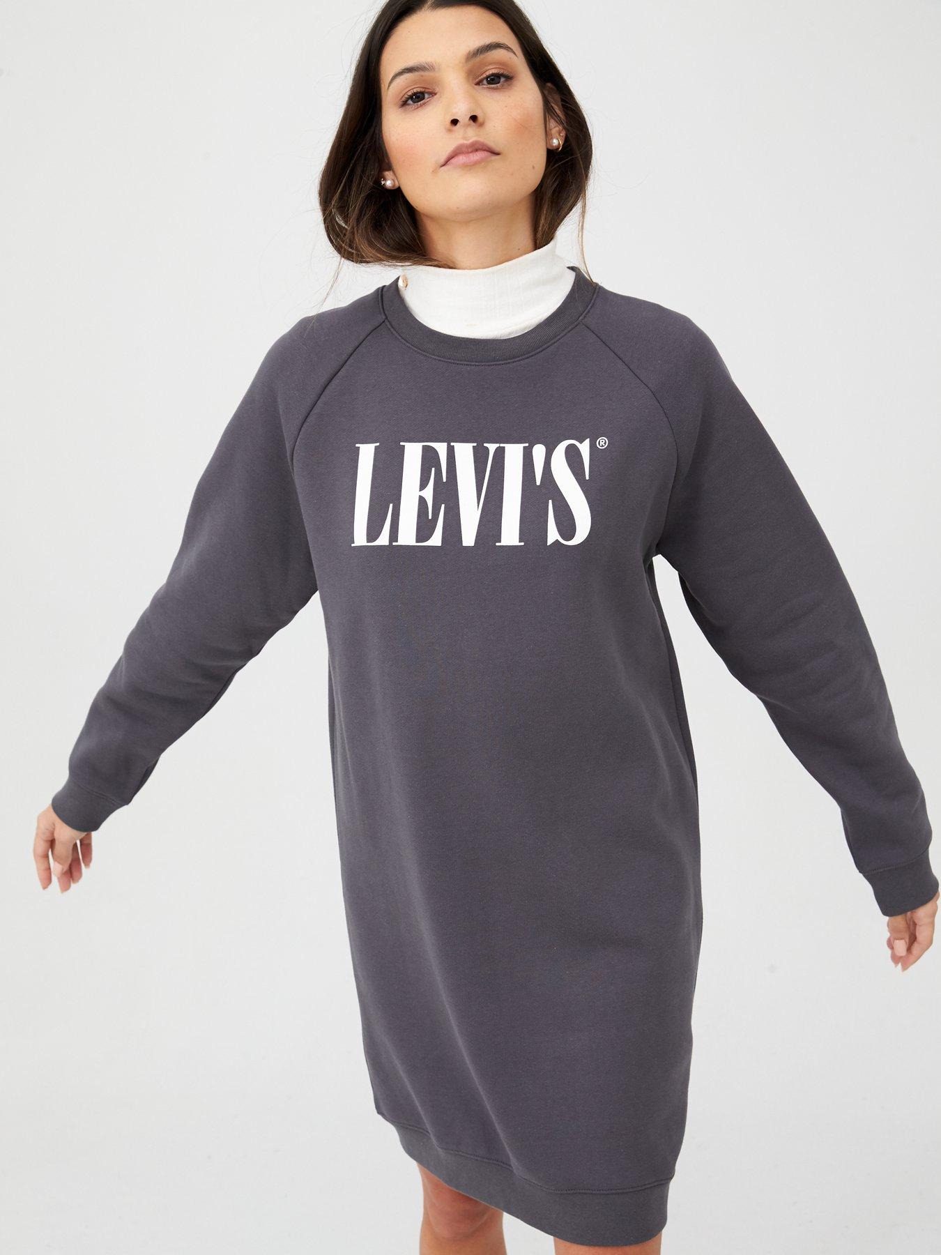 levi's sweatshirt dress