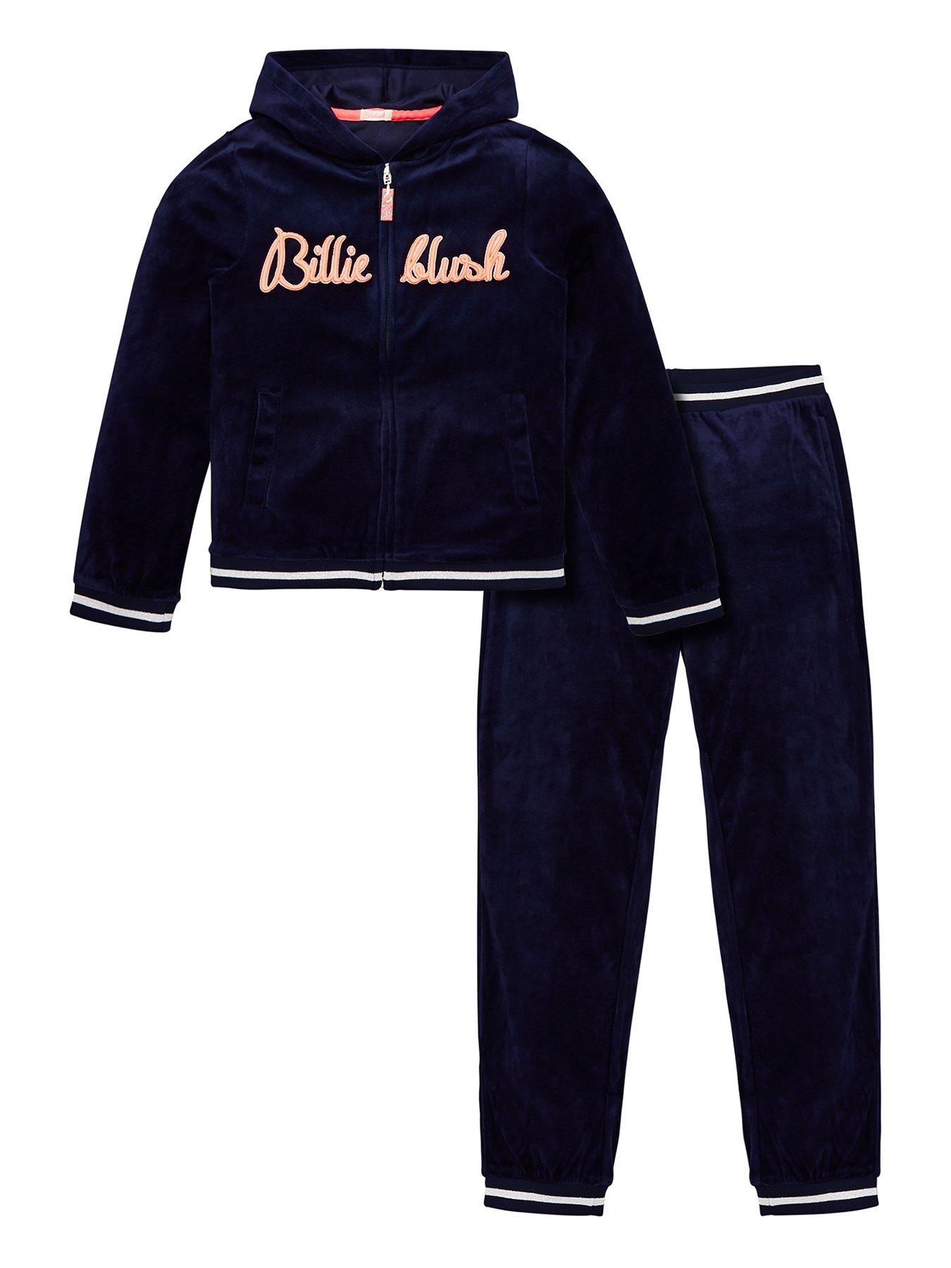 Billieblush Girls Logo Velvet Tracksuit review