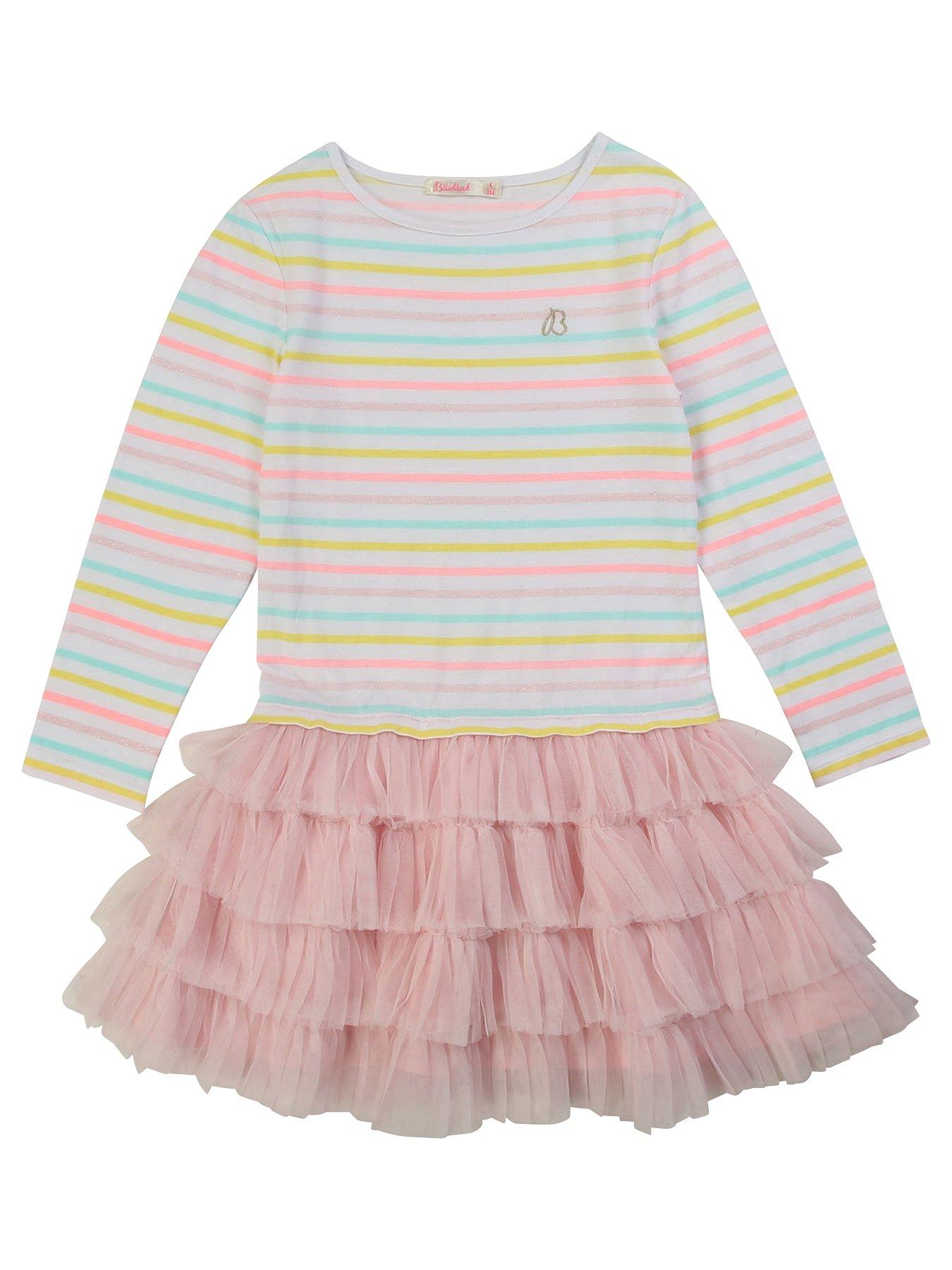 Billieblush Girls Long Sleeve Stripe Tutu Dress review