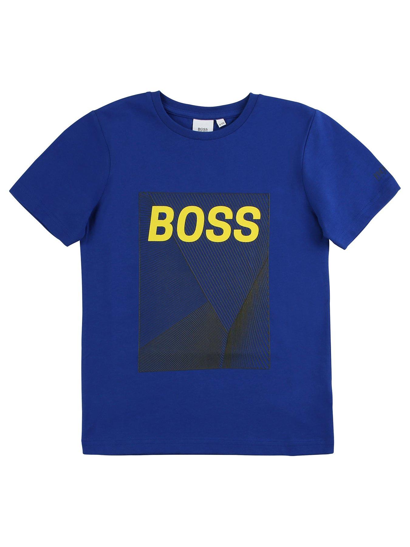 Boss Boys Short Sleeve Graphic Logo T-Shirt review