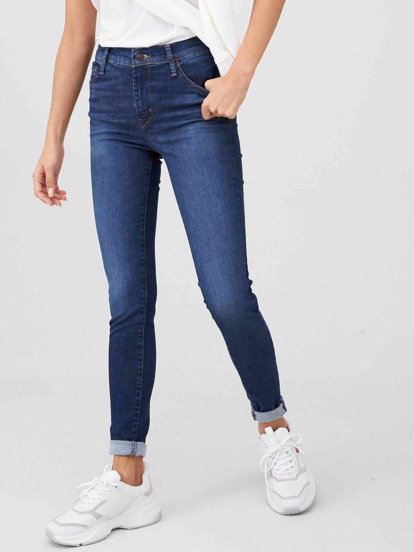 levi's womens high waisted jeans