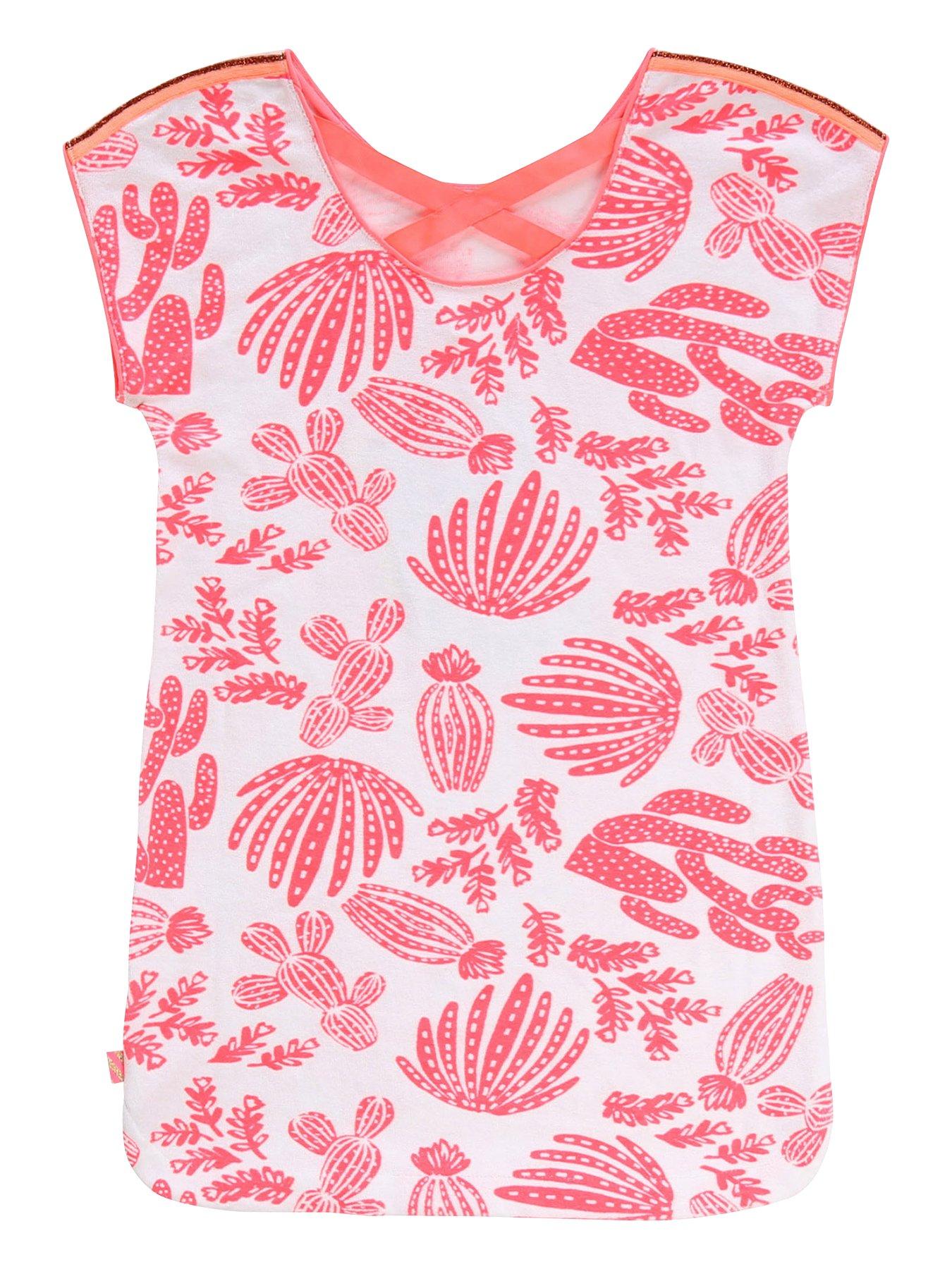 girls towelling beach dress