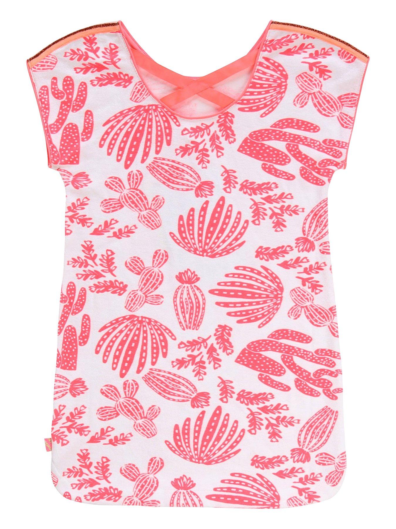 girls towelling beach dress