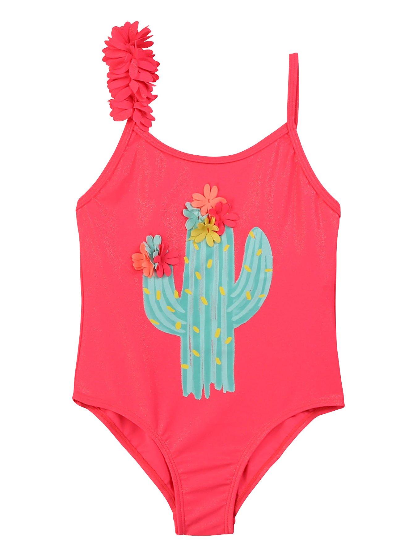 girls cactus swimsuit