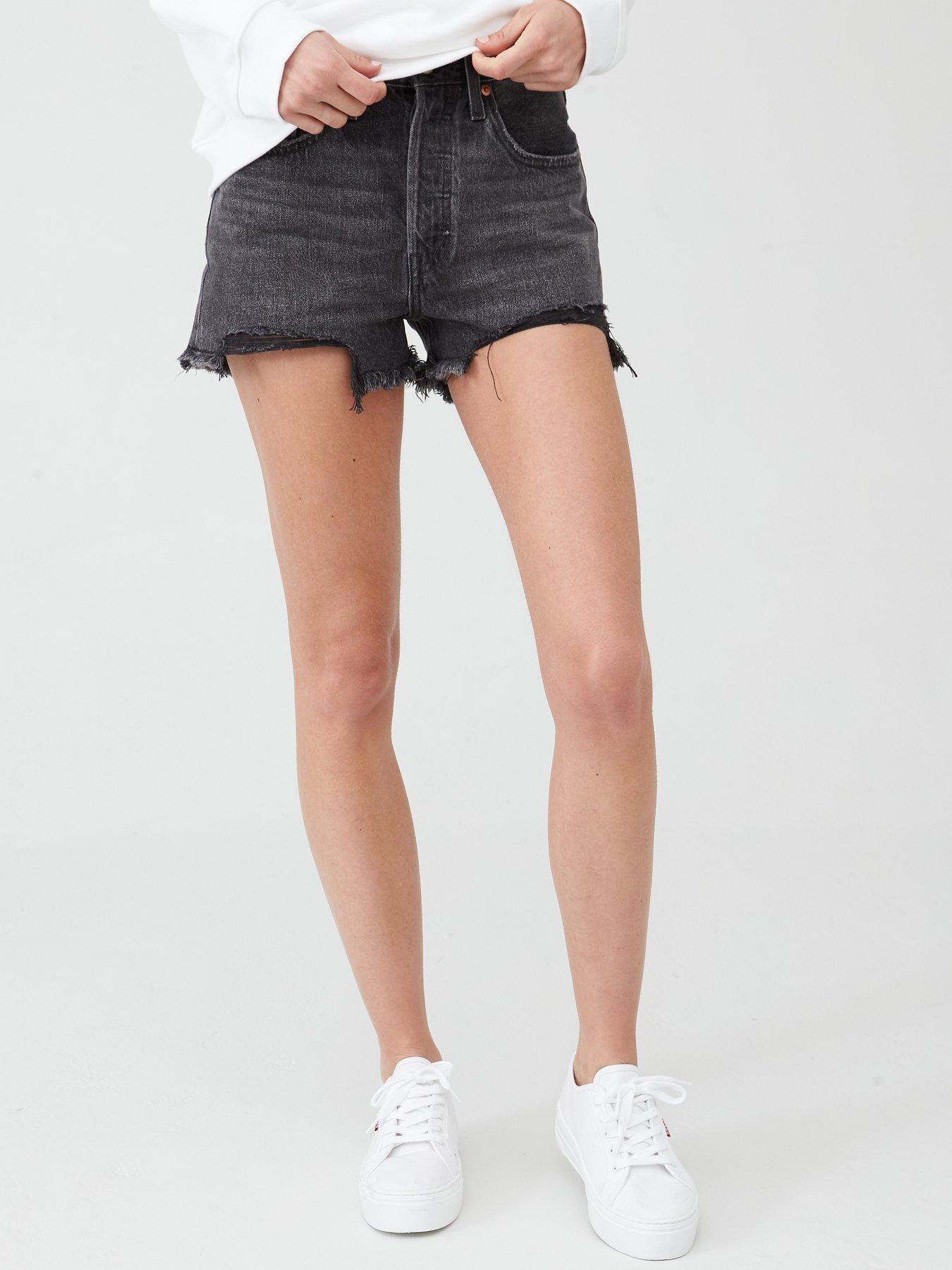 Levi's 501 Original Shorts, Denim, Size 32, Women
