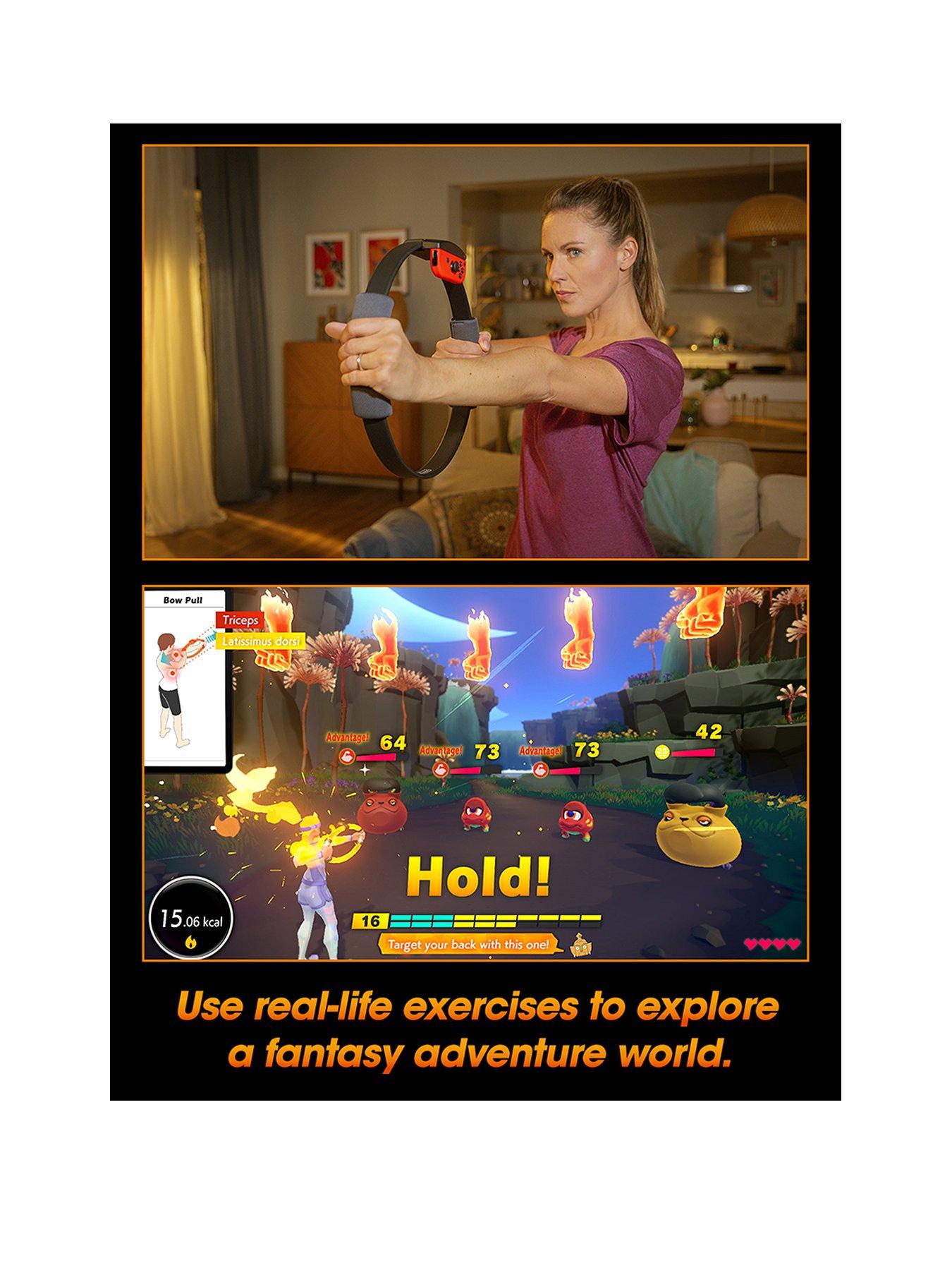 How Nintendo's Ring Fit Adventure for Switch Makes Exercise Fun