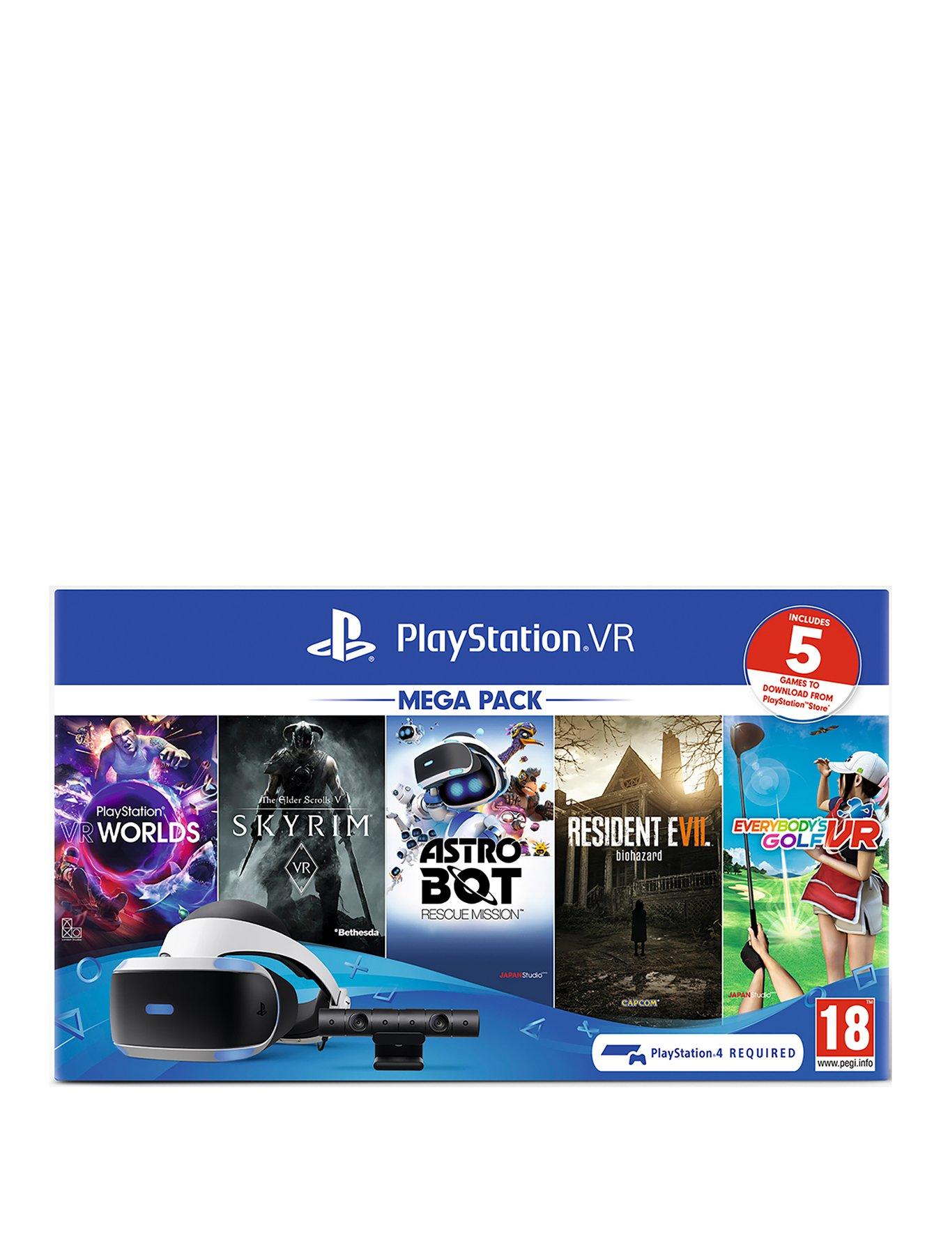 playstation vr mega pack v2 and optional controllers