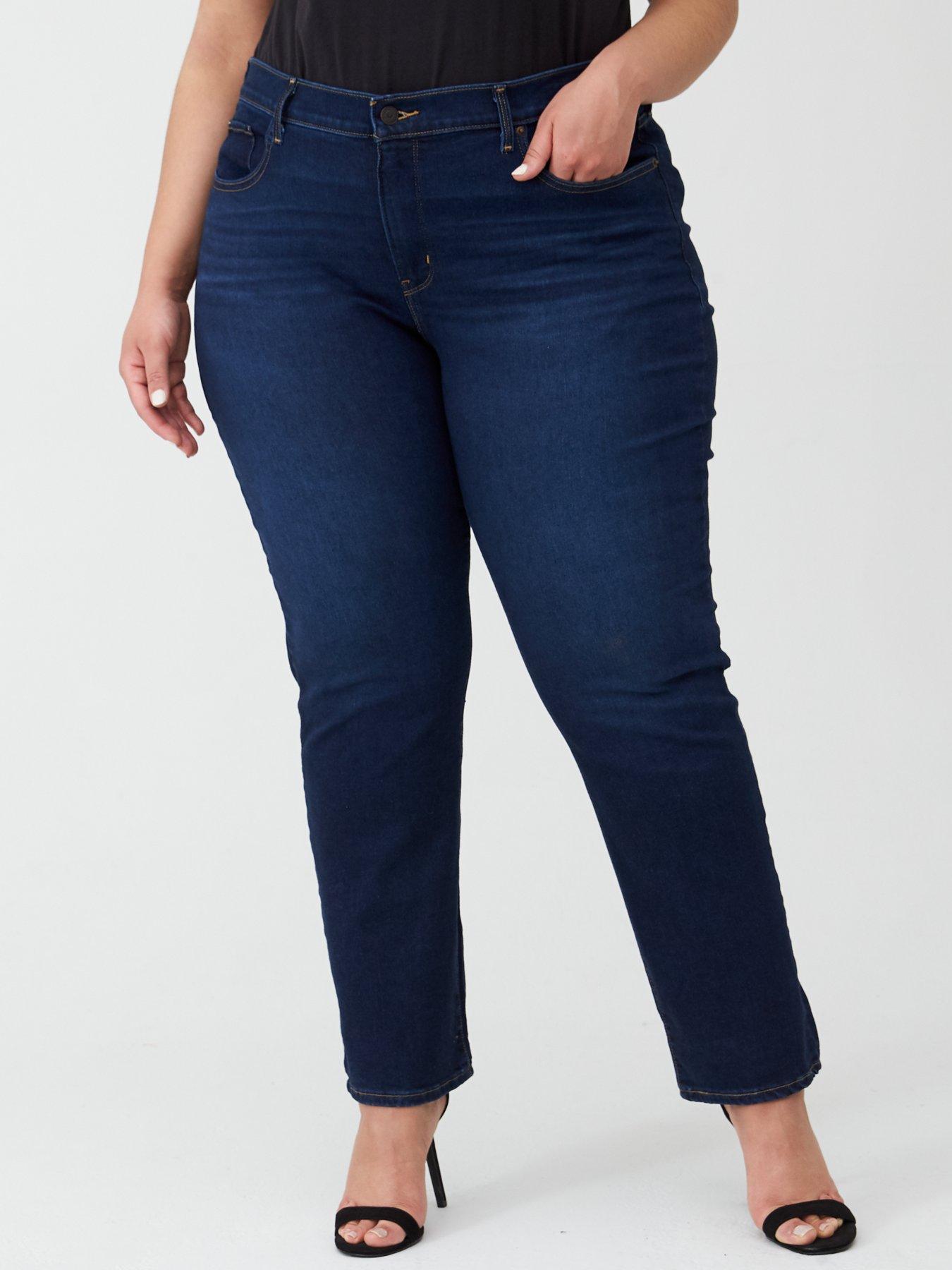 levi's 314 shaping straight jeans plus size