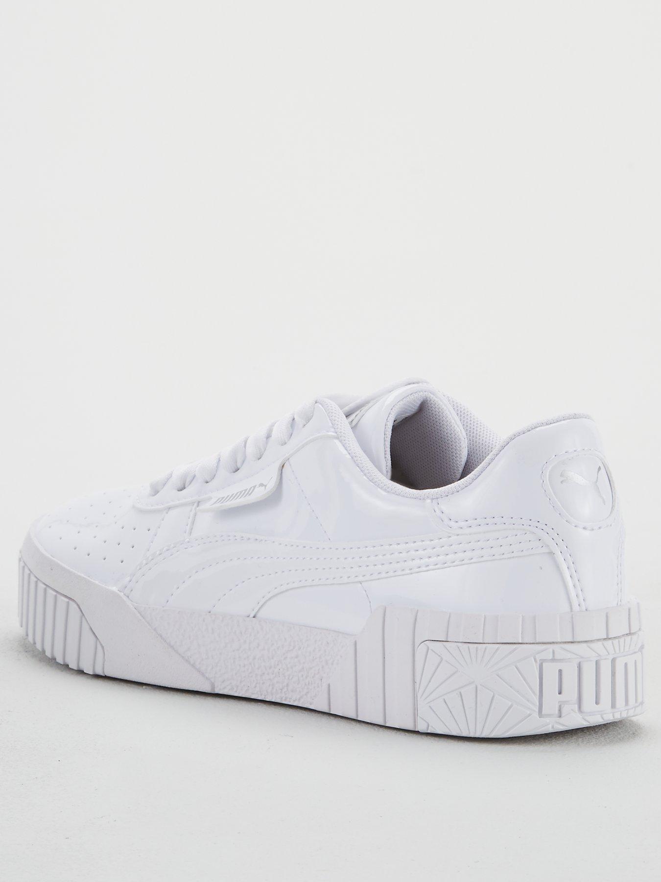 junior white puma trainers