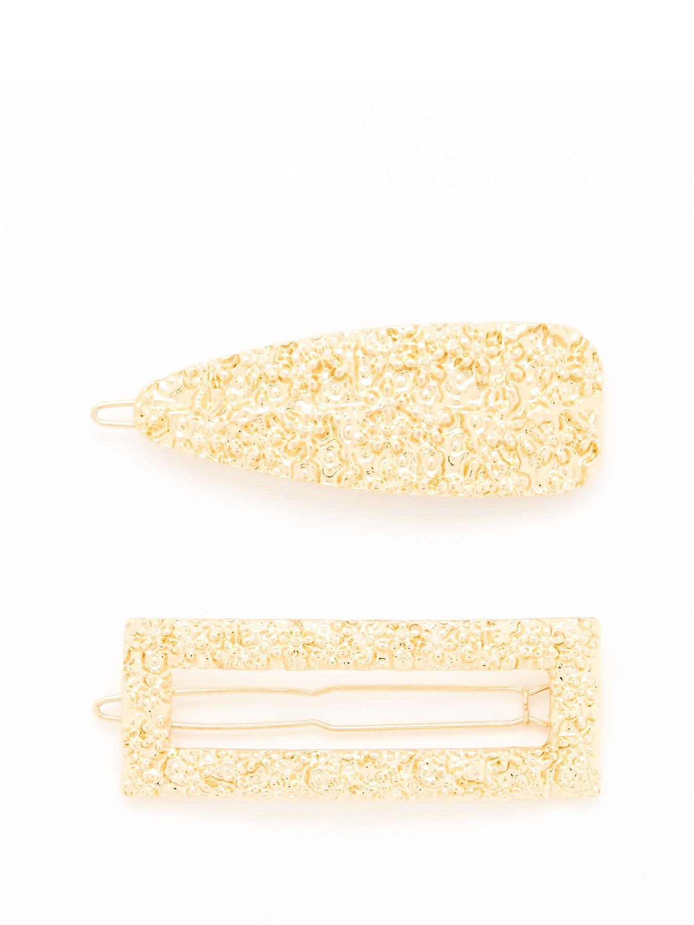 V By Very 2 Pack Textured Hair Clip review