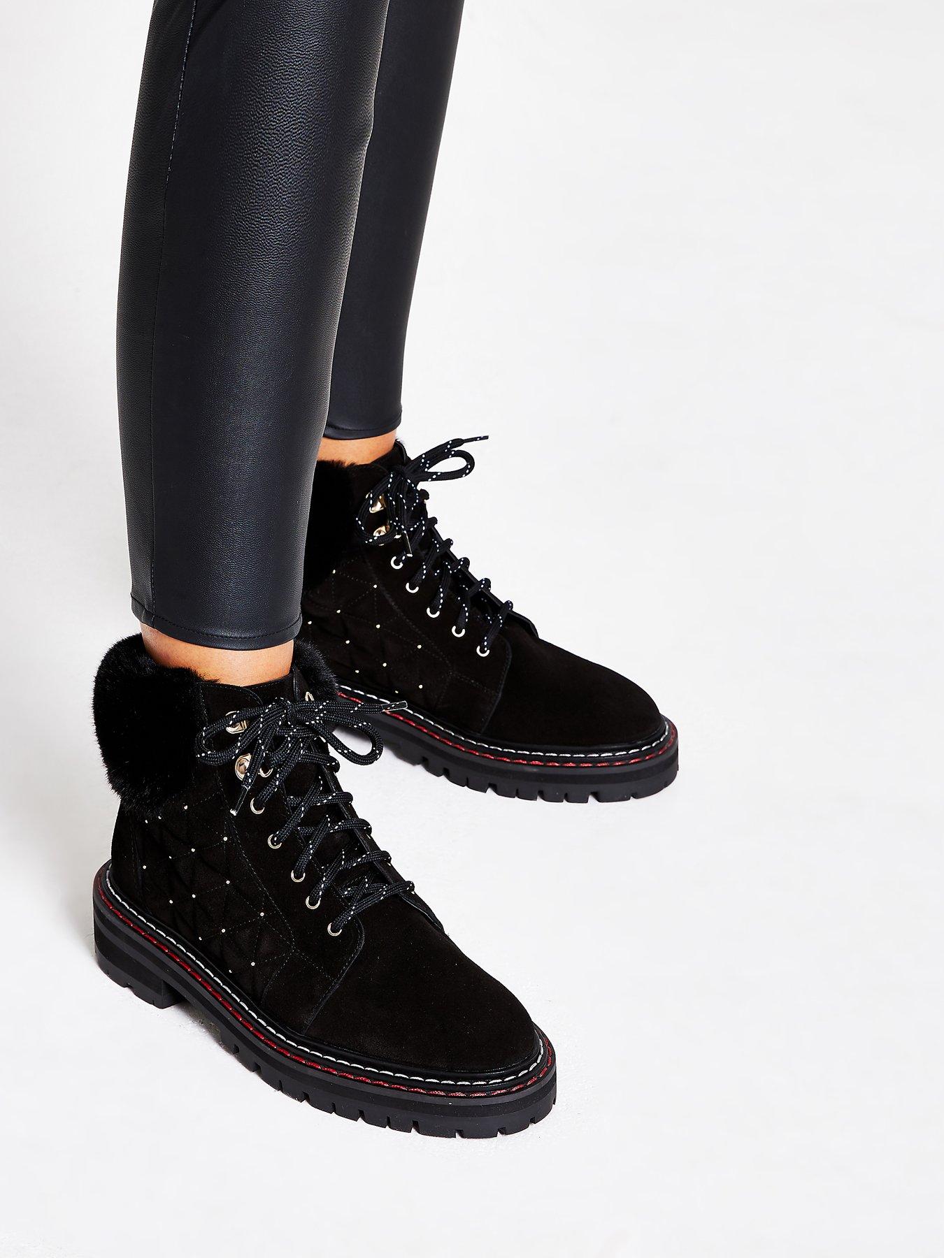 river island hiking boots