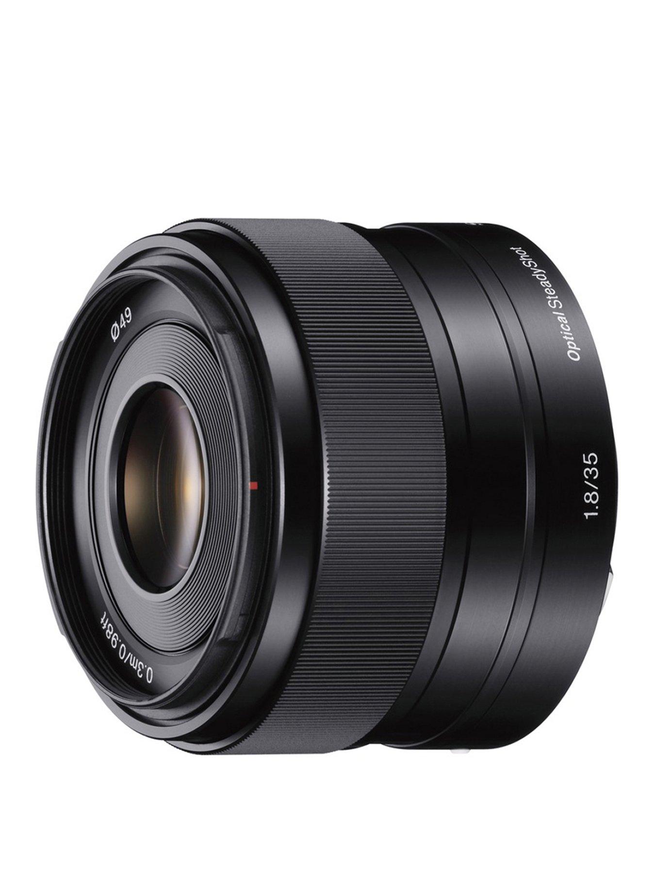 Sony E Mount APS-C 35 mm Prime Lens Black Very