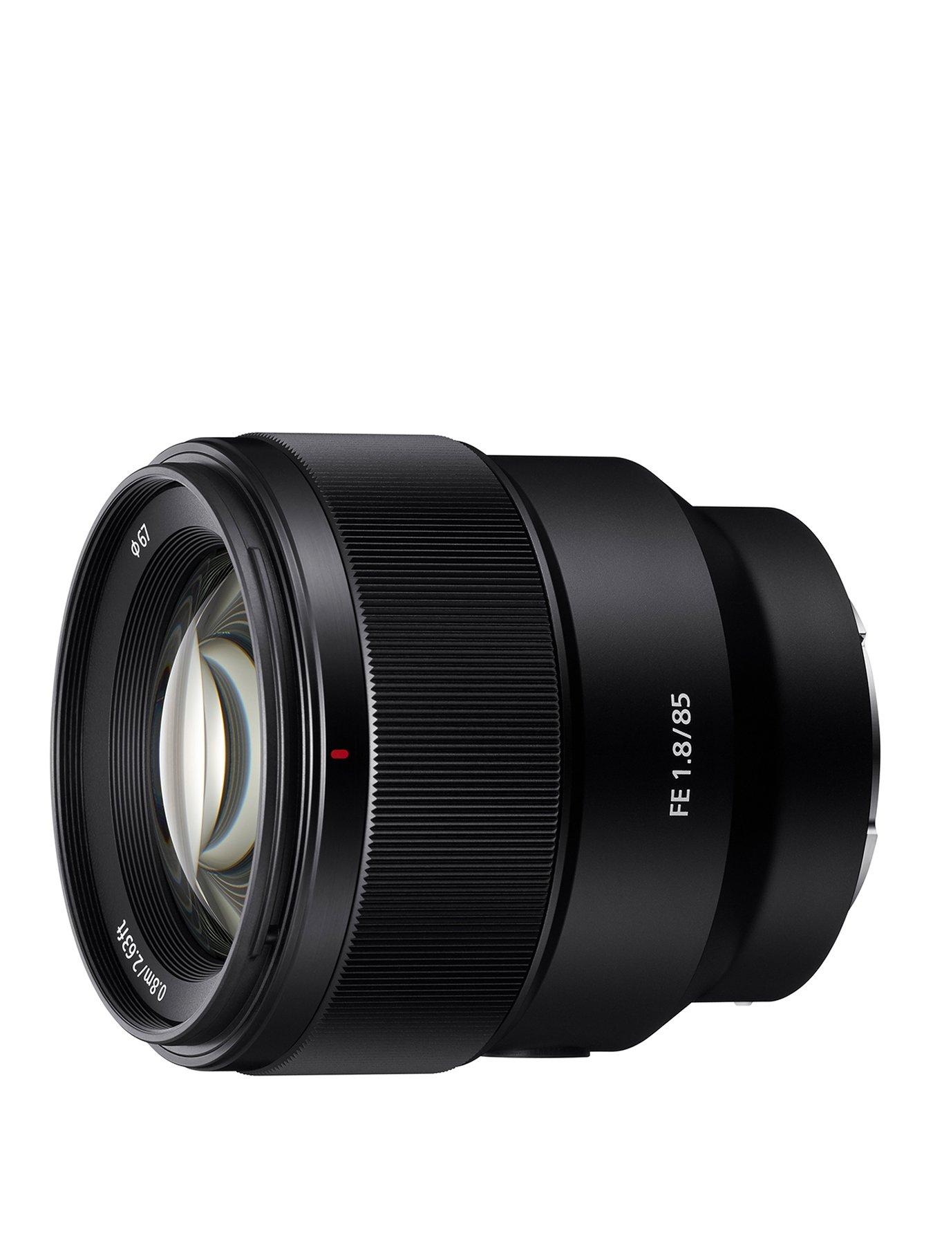 Sony SEL85F18.SYX FE 85mm F1.8 Portrait Lens | very.co.uk