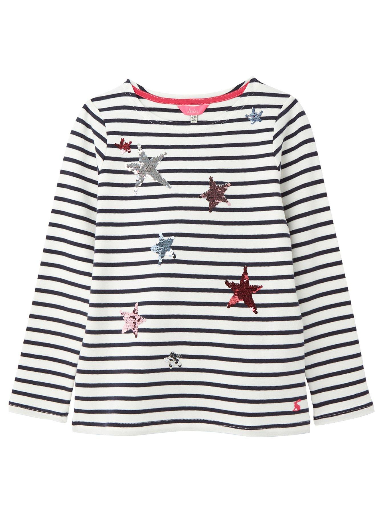 Joules Girls Harbour Luxe Star Long Sleeve T-Shirt review