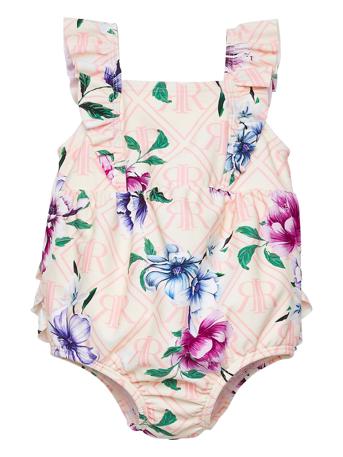 river island girls swimming costume