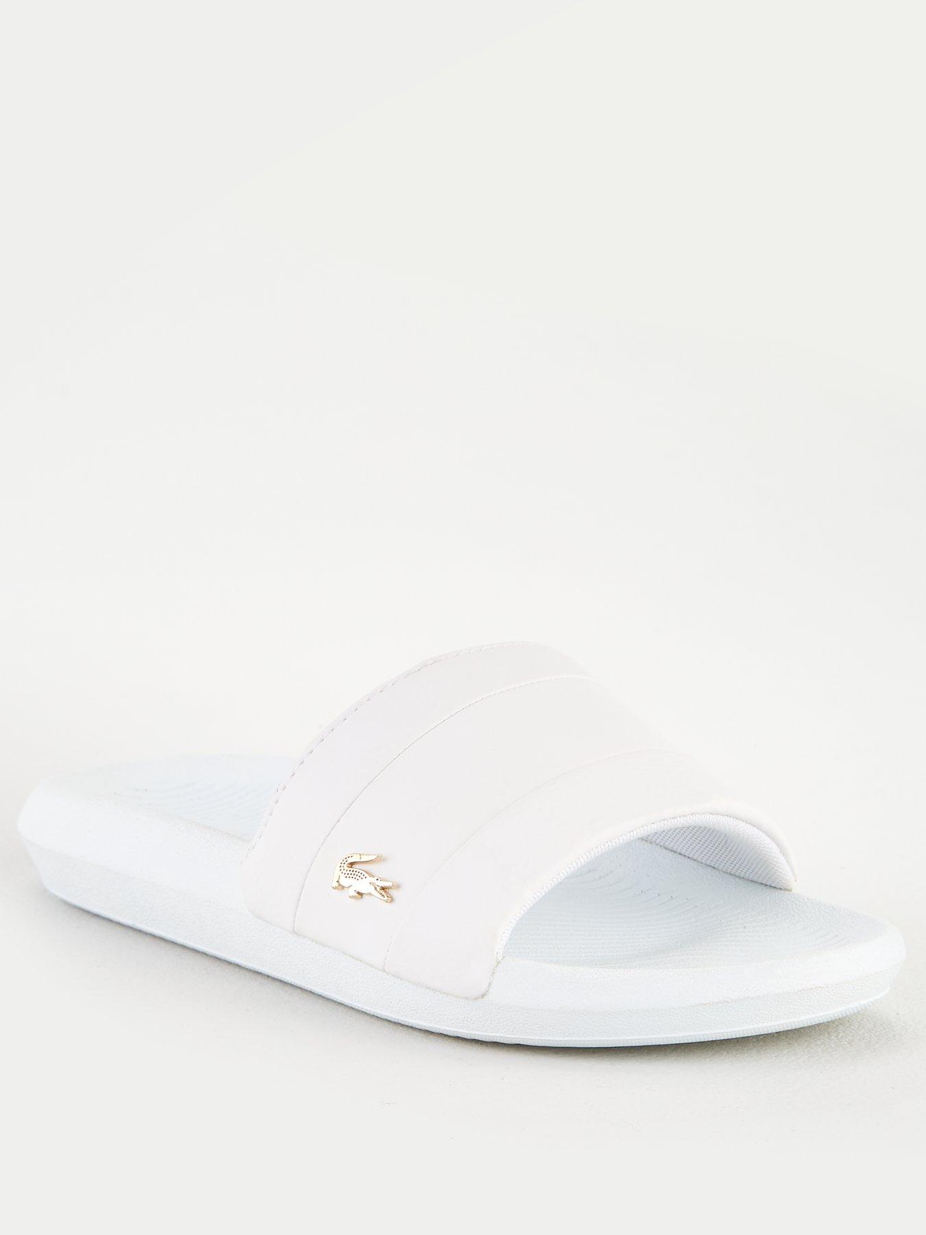 lacoste womens sliders