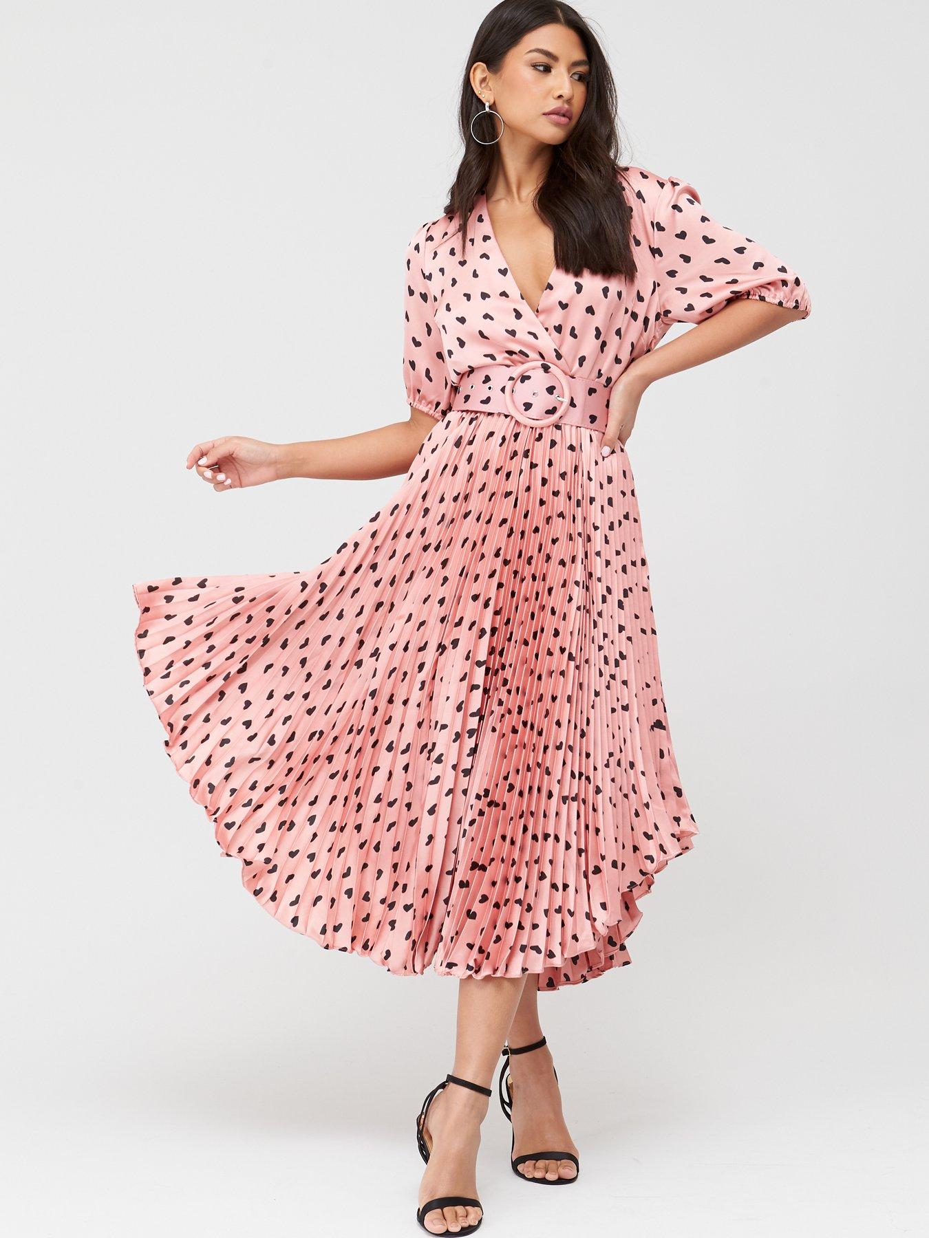 forever unique midi dress