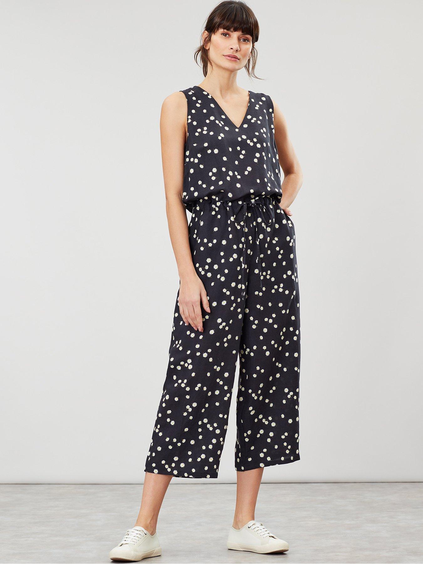 linen wide leg jumpsuit
