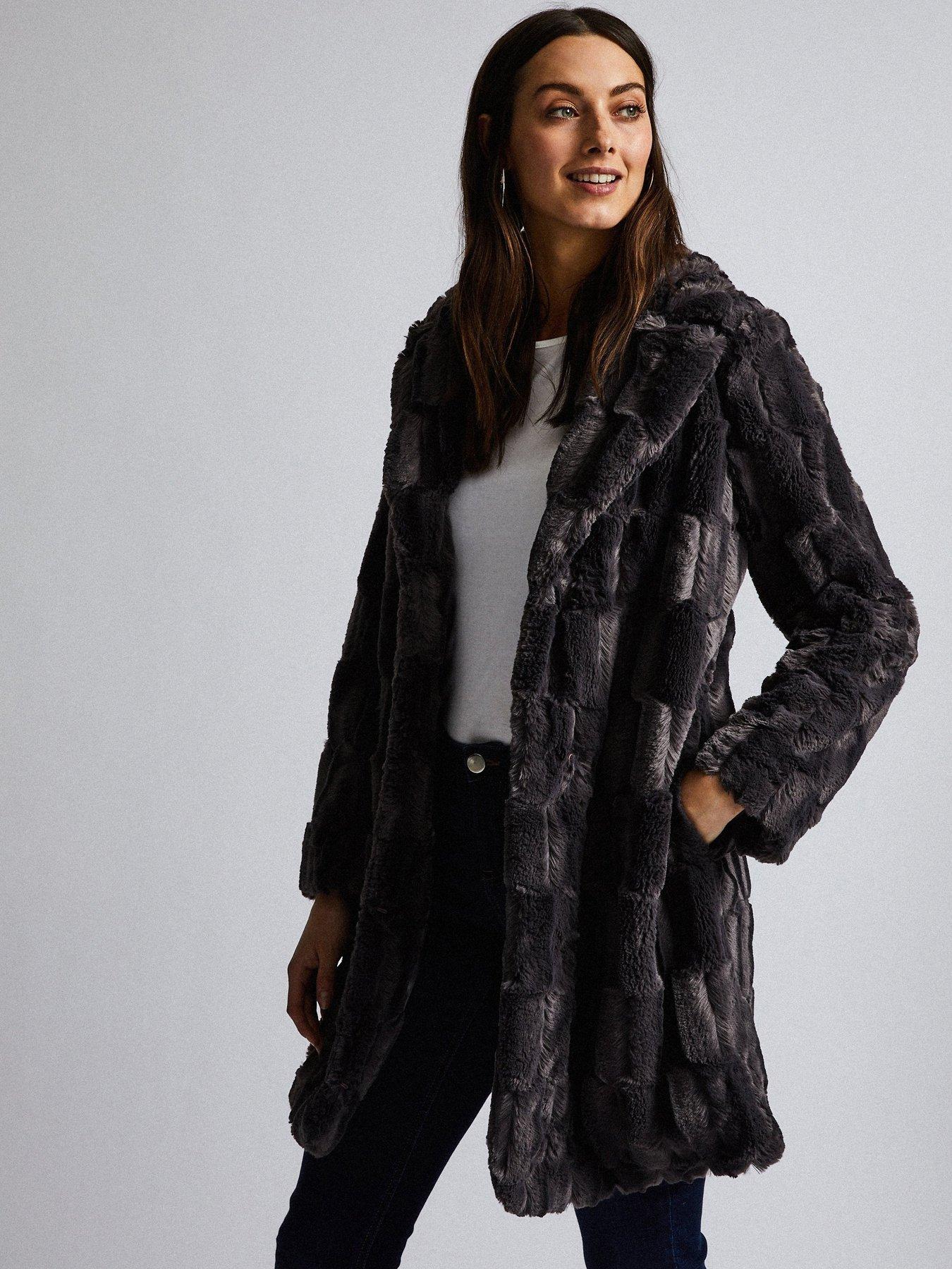 dorothy perkins fur coats