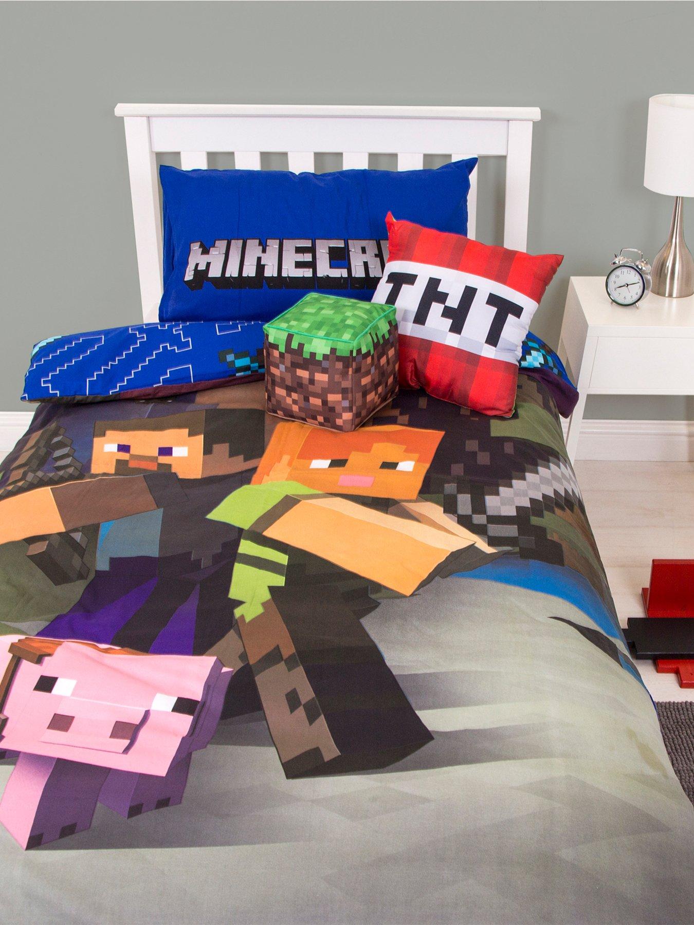 Minecraft Good Guys Duvet Cover Set Very Co Uk