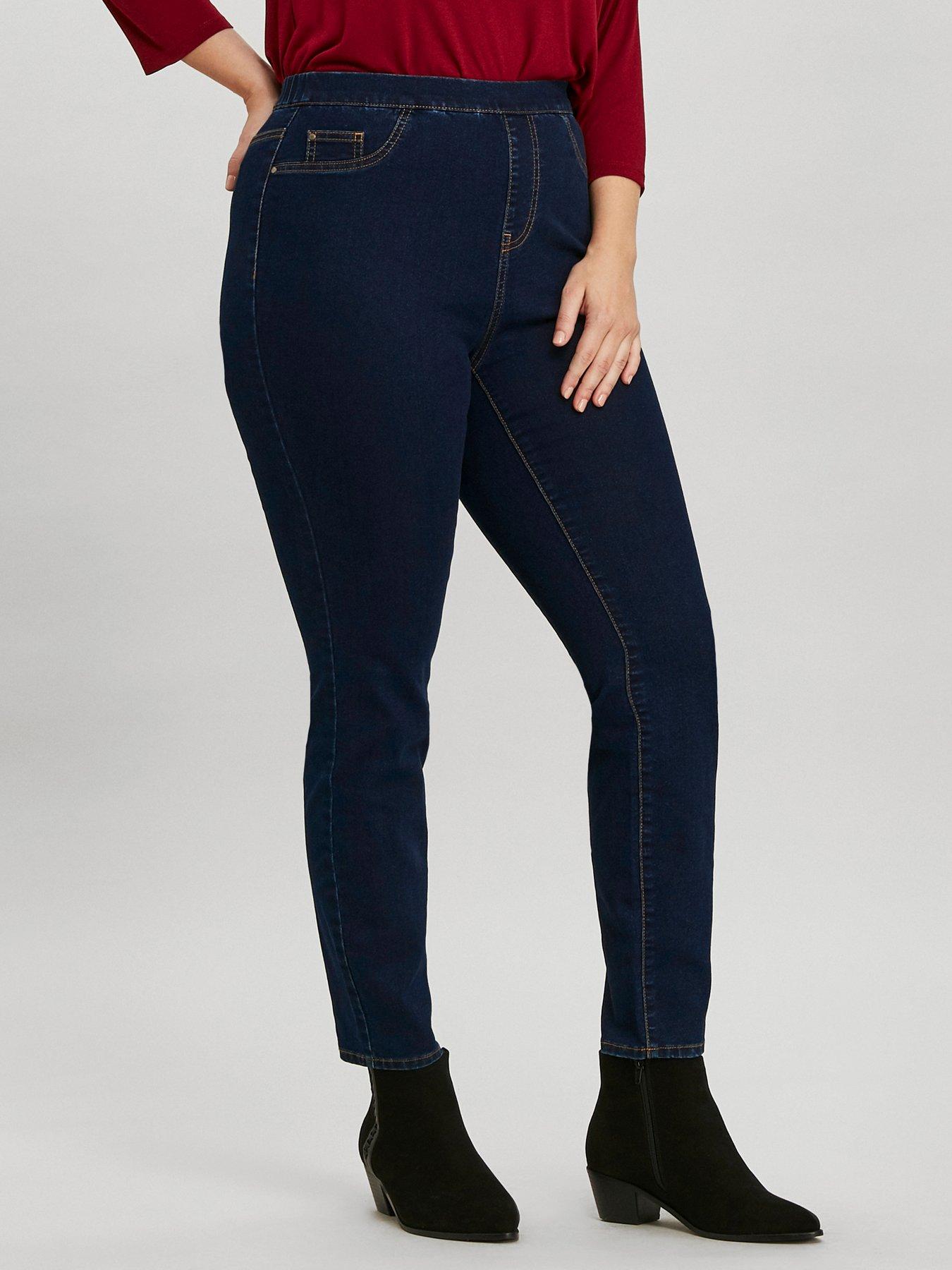 evans denim jeggings