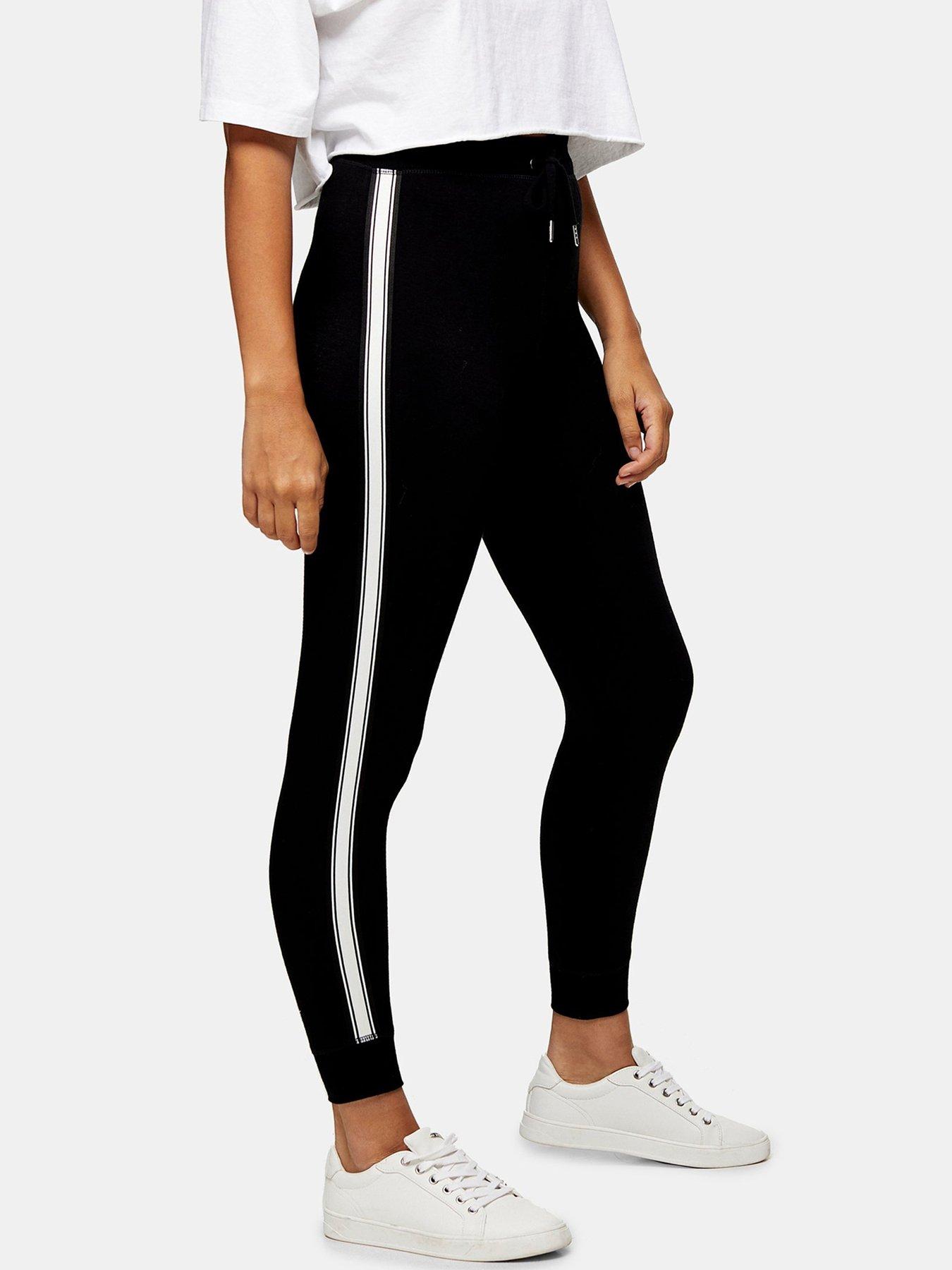 petite joggers black