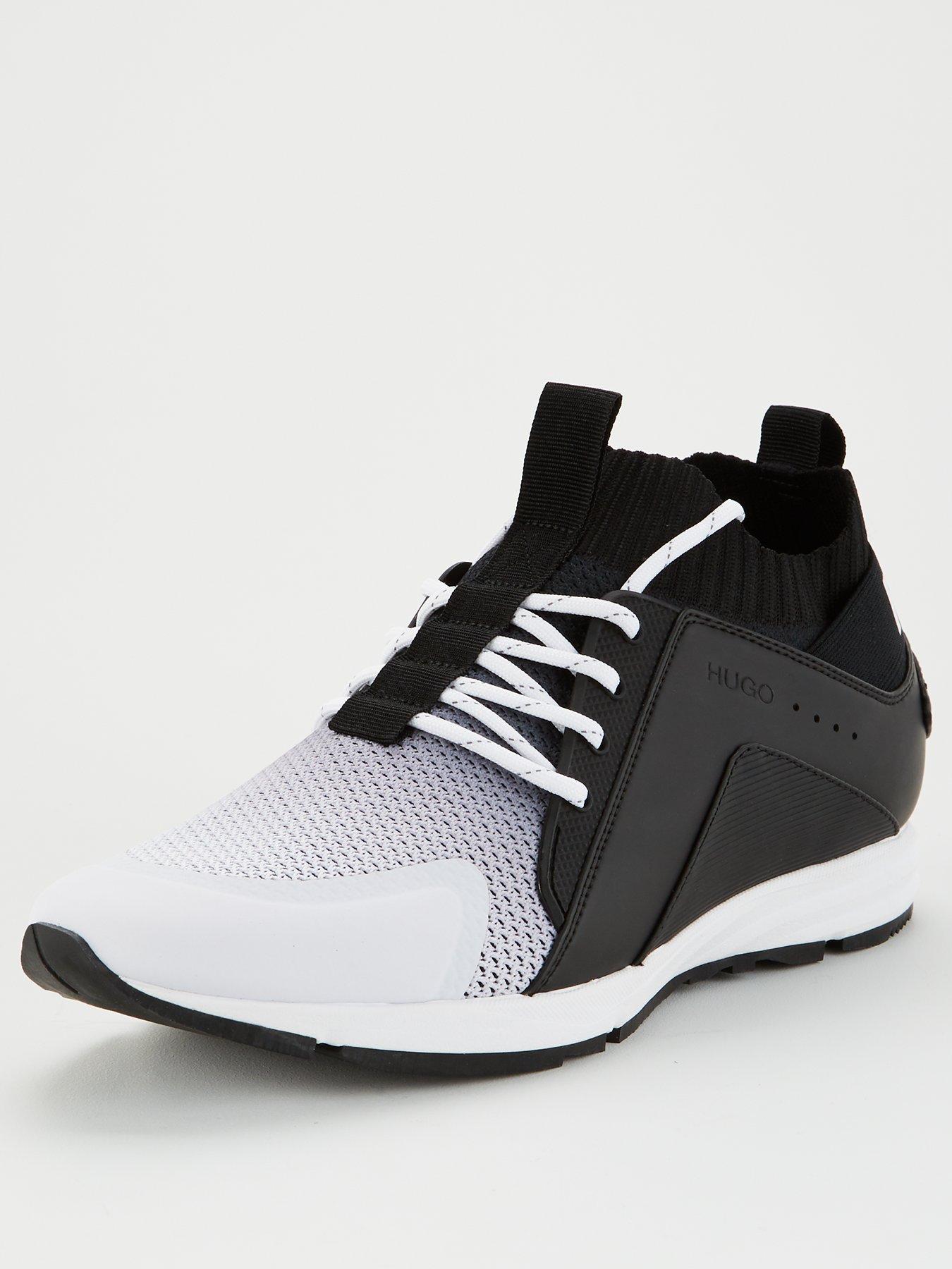 hugo hybrid mesh knit