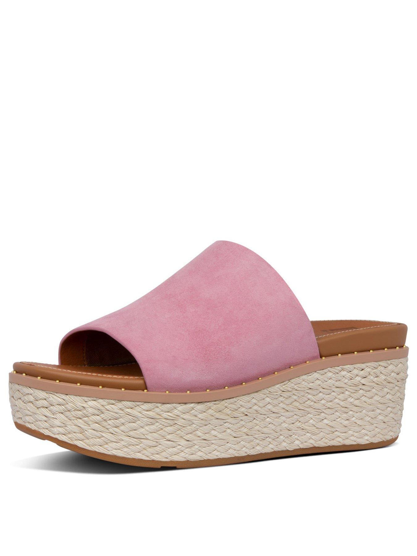 wedge mule sandals uk