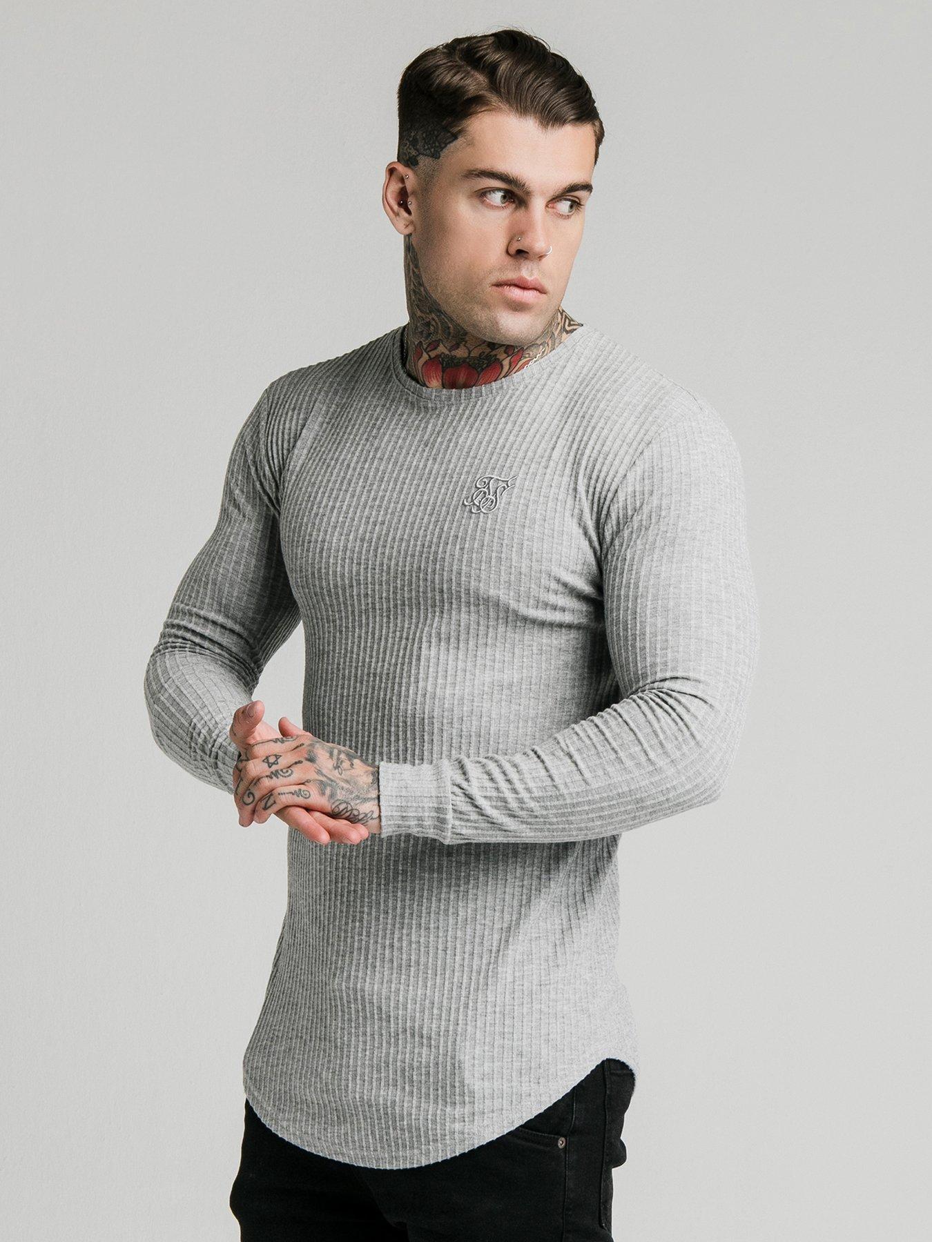 Sik Silk Brushed Rib Knit Gym T-Shirt review