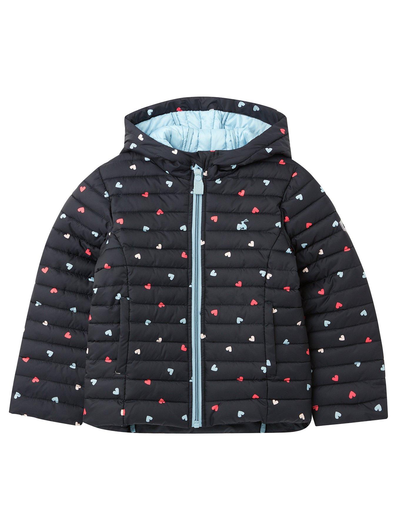 Joules Girls Kinnaird Hearts Padded Coat review