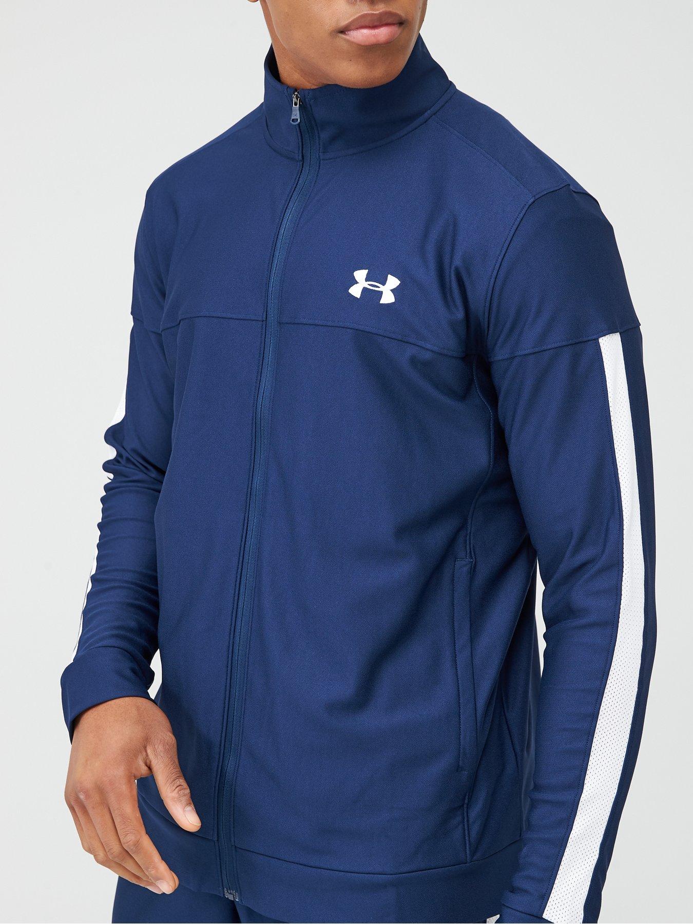 Under armour Pique Tracksuit Jacket Blue