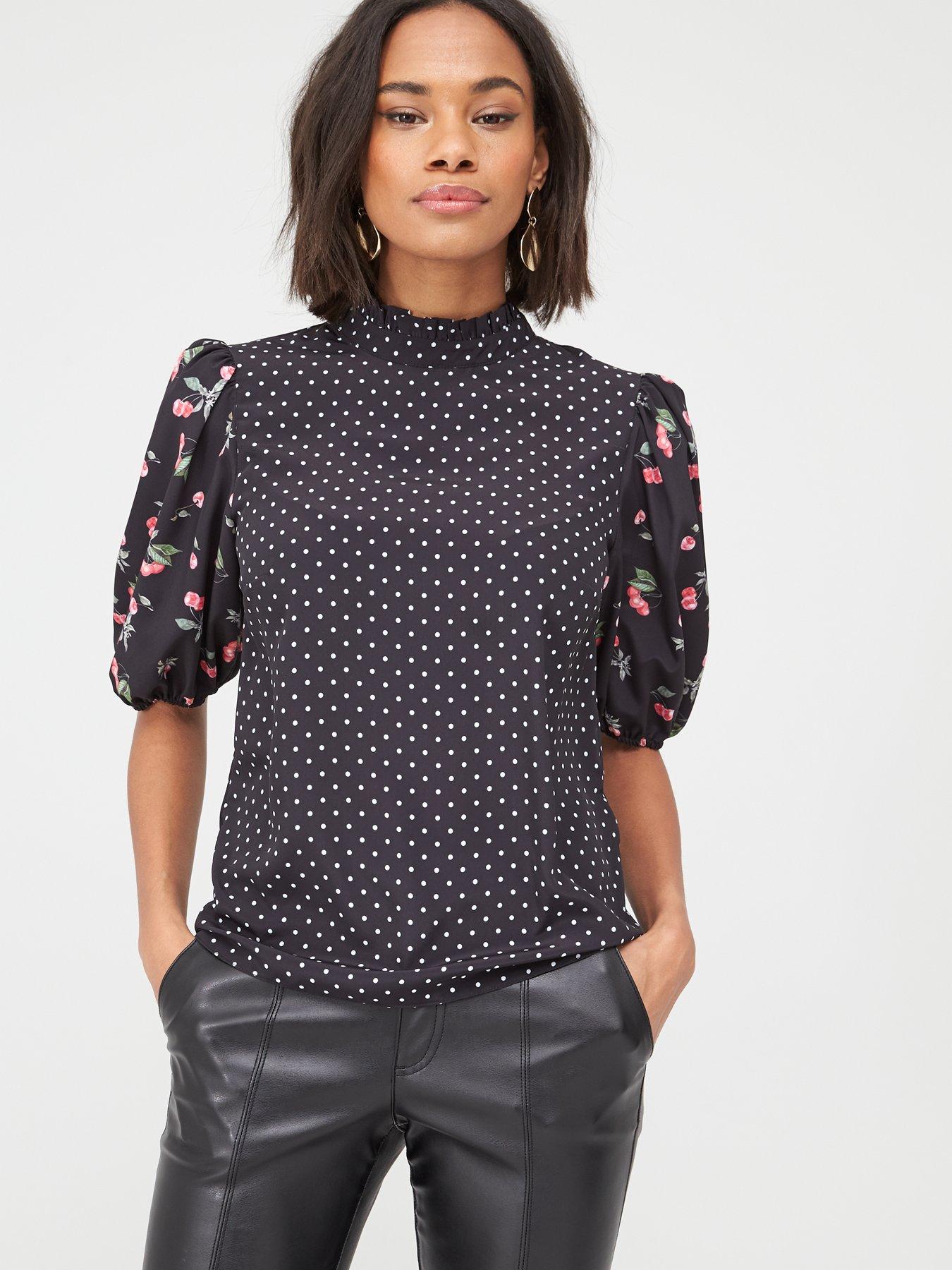 V By Very Mixed Print Blouse review