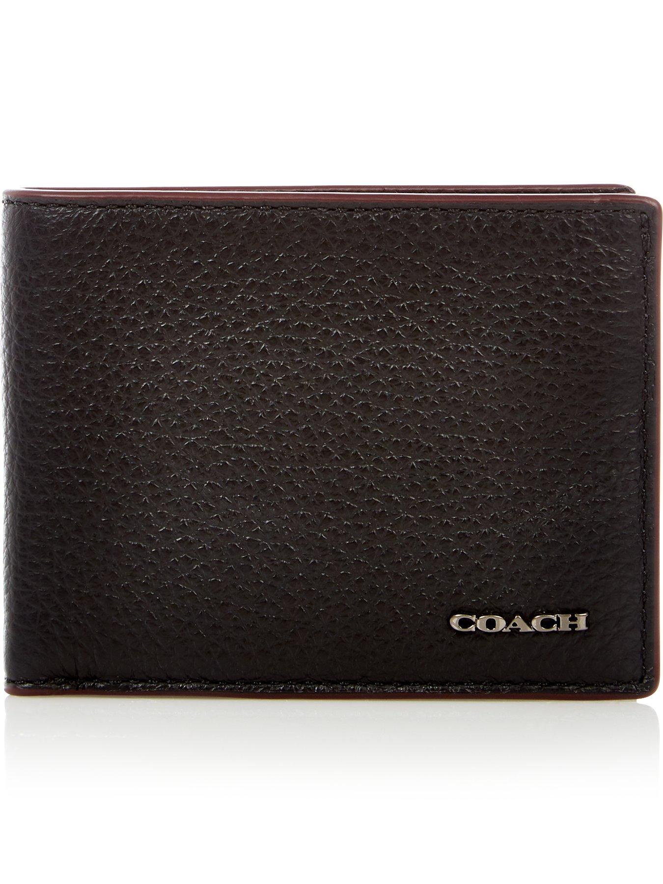 Coach Men'S Slim Leather Billfold Wallet review