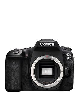 Canon Eos 90D Slr Camera, Body Only - Black